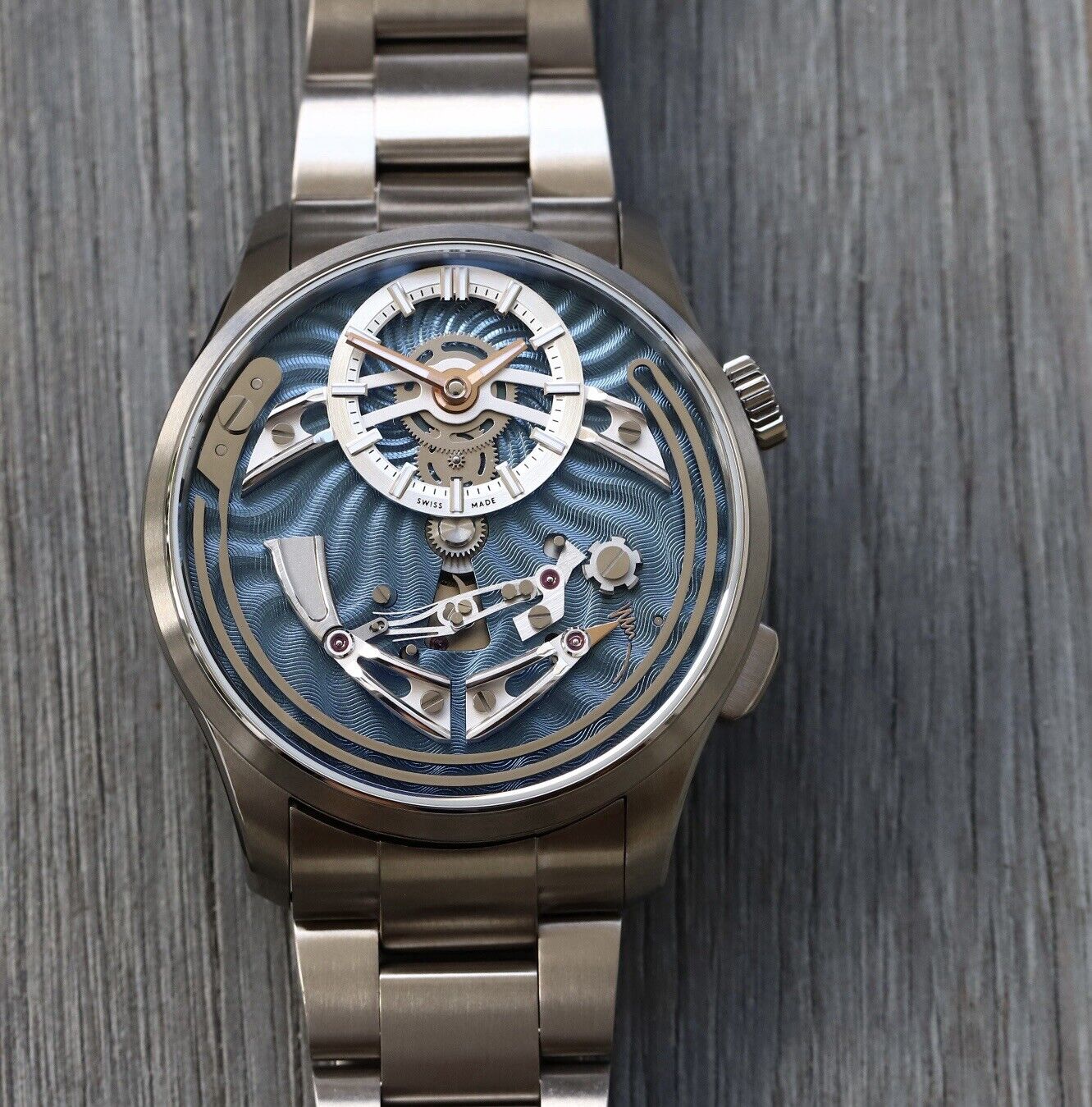 azzurro Mido Ocean Star Decompression Timer 1961 Turquoise Limited