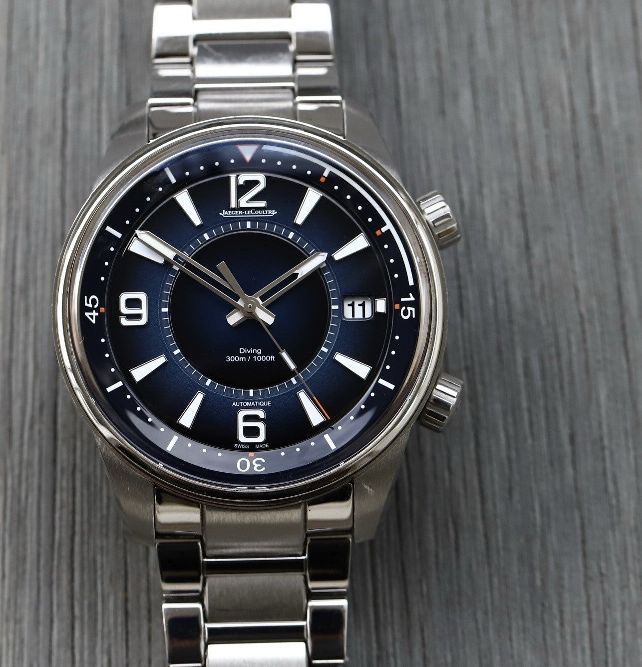Jaeger LeCoultre Polaris Mariner Date 42mm Blue Dial Q9068180