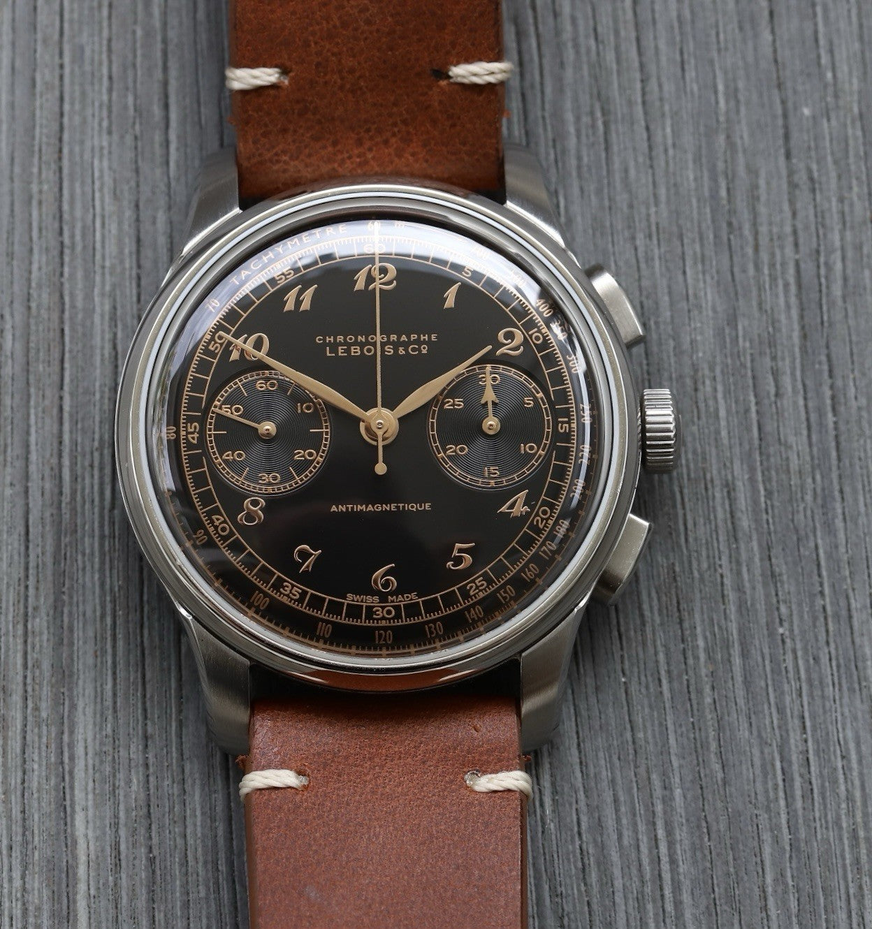Lebois & Co Heritage Chronograph 324.406 - 2024 – Watch Vault