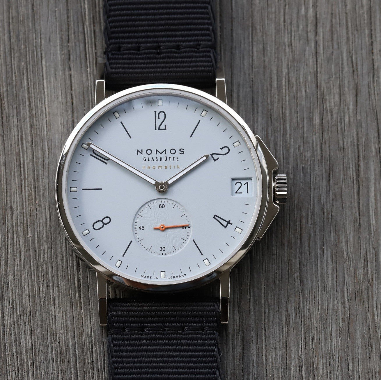 Nomos neomatik 38 nomos glashütte ahoi Nomos Ahoi Neomatik 38 Date Atlantic Ref 528, cheap