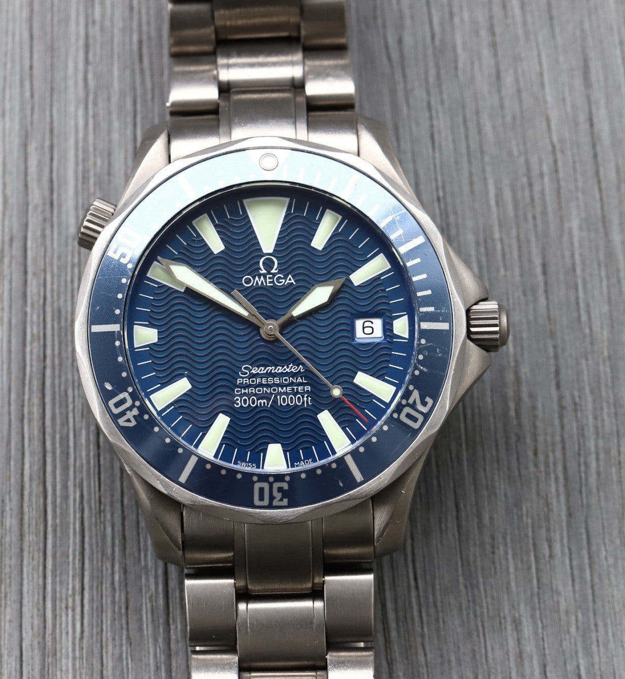 Omega Seamaster 300M Titanium 2232.80 41mm Automatic - 2006