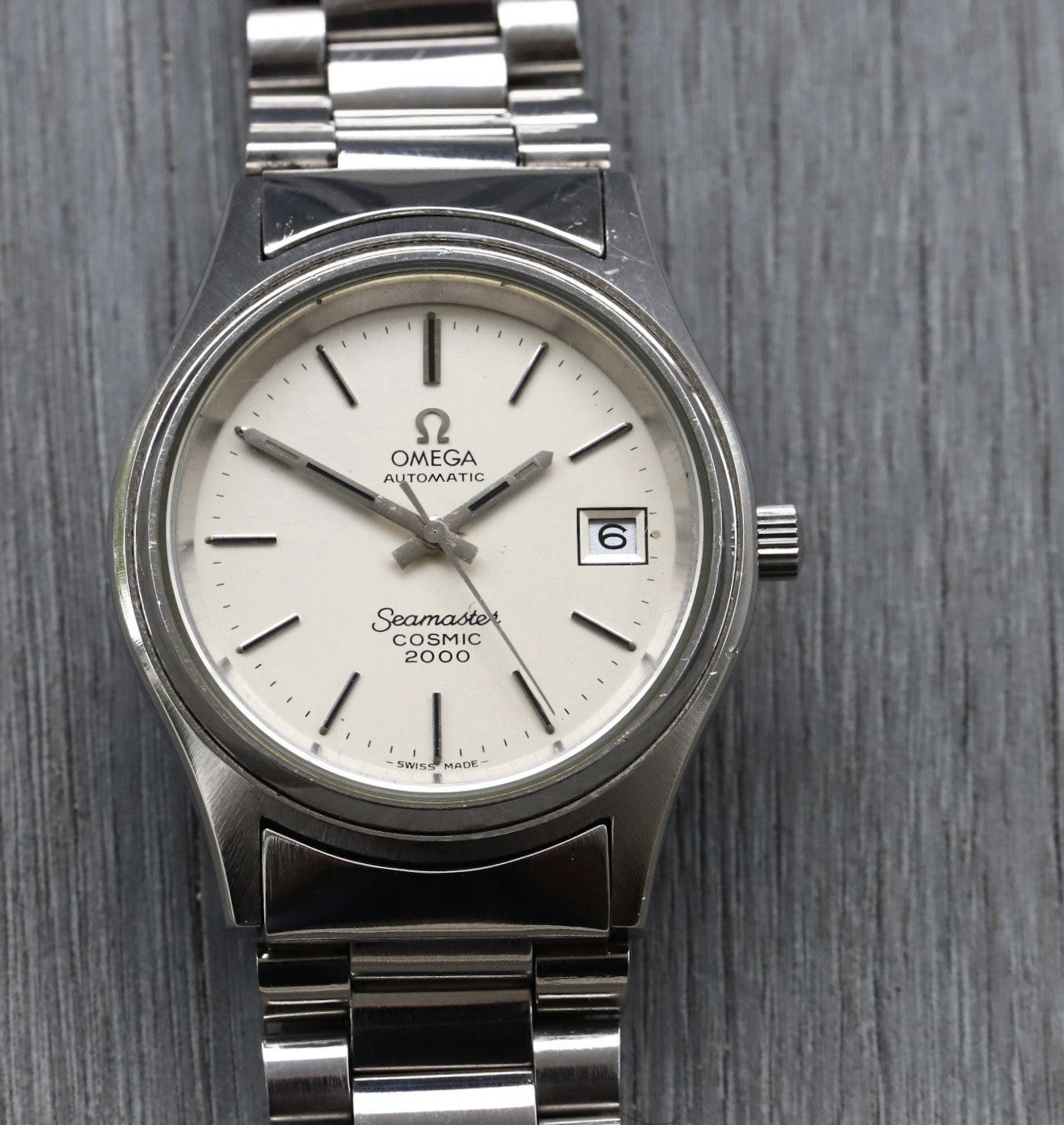 【極美品】OMEGA seamaster cosmic 2000 OMEGA SEAMASTER COSMIC 2000 REF.166132 – TIMEANAGRAM