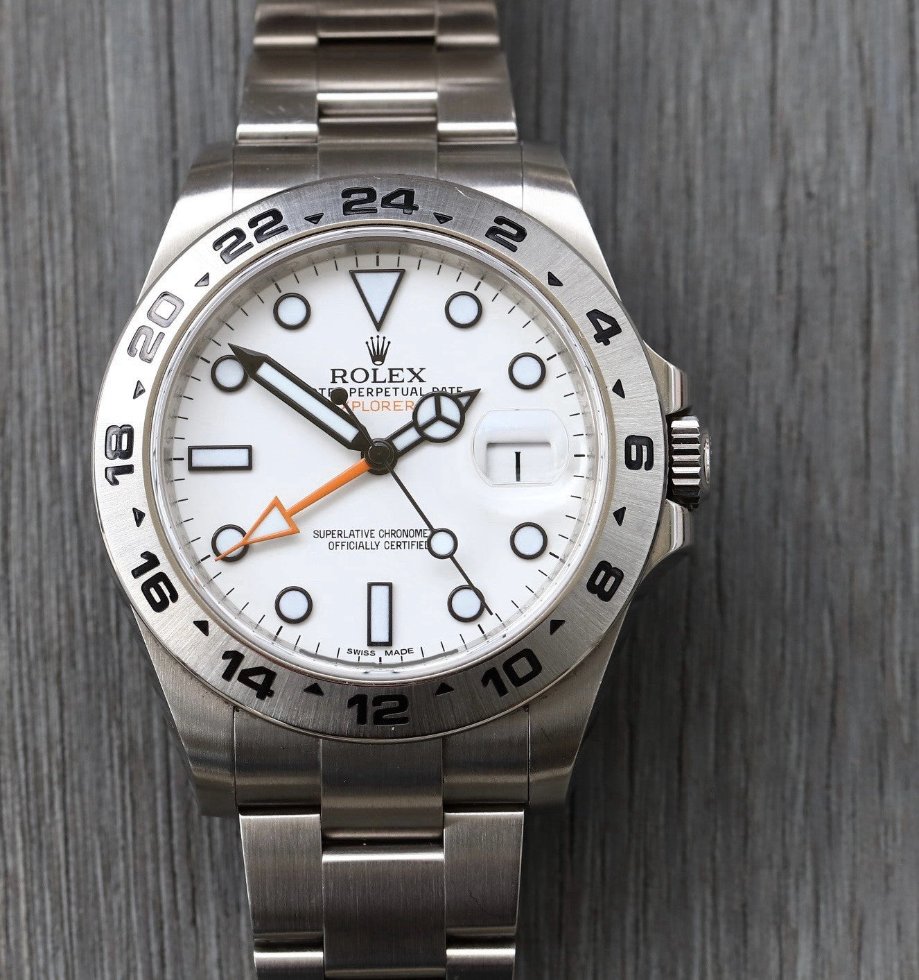 Rolex Explorer II Polar White Dial 216570 2011 – Watch Vault