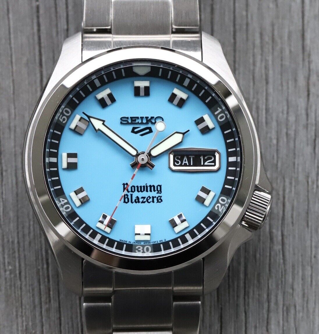 Seiko 5 Sports SRPJ61 Rowing Blazers Limited Edition Blue