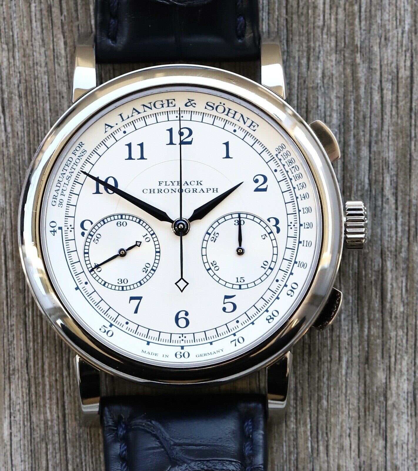 A lange sohne chronograph shop