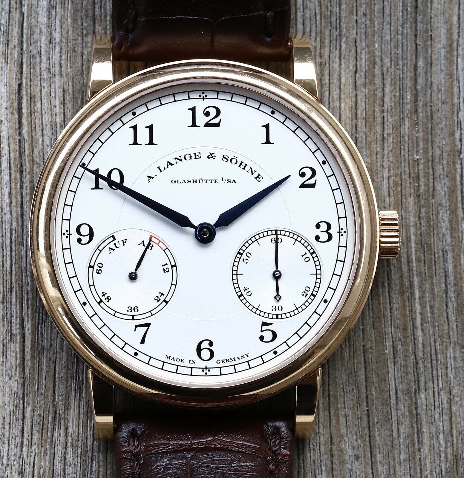 A. Lange and Sohne 234.032 1815 Up Down RG 2018 Watch Vault Australia