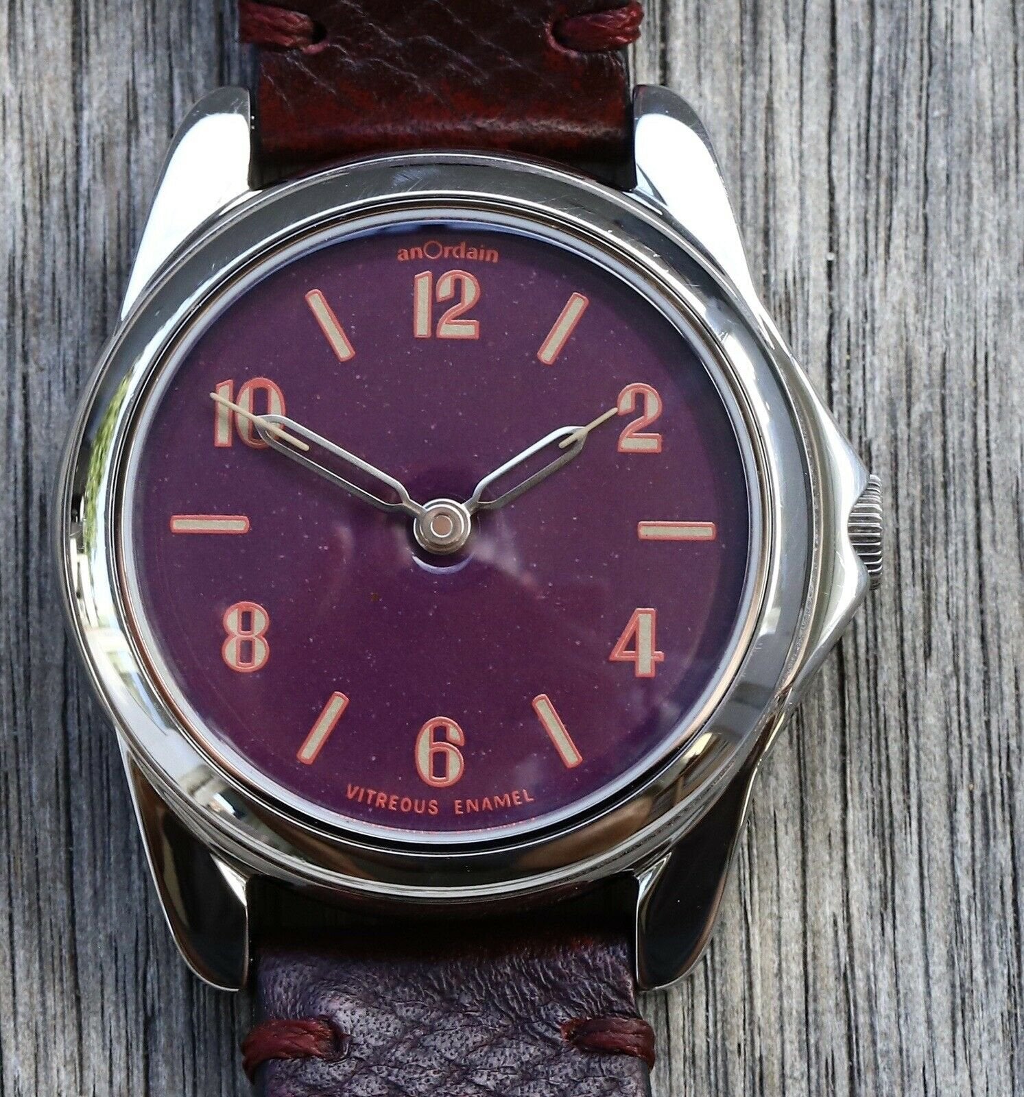 AnOrdain Model 2 Purple Enamel 2019 Watch Vault Australia