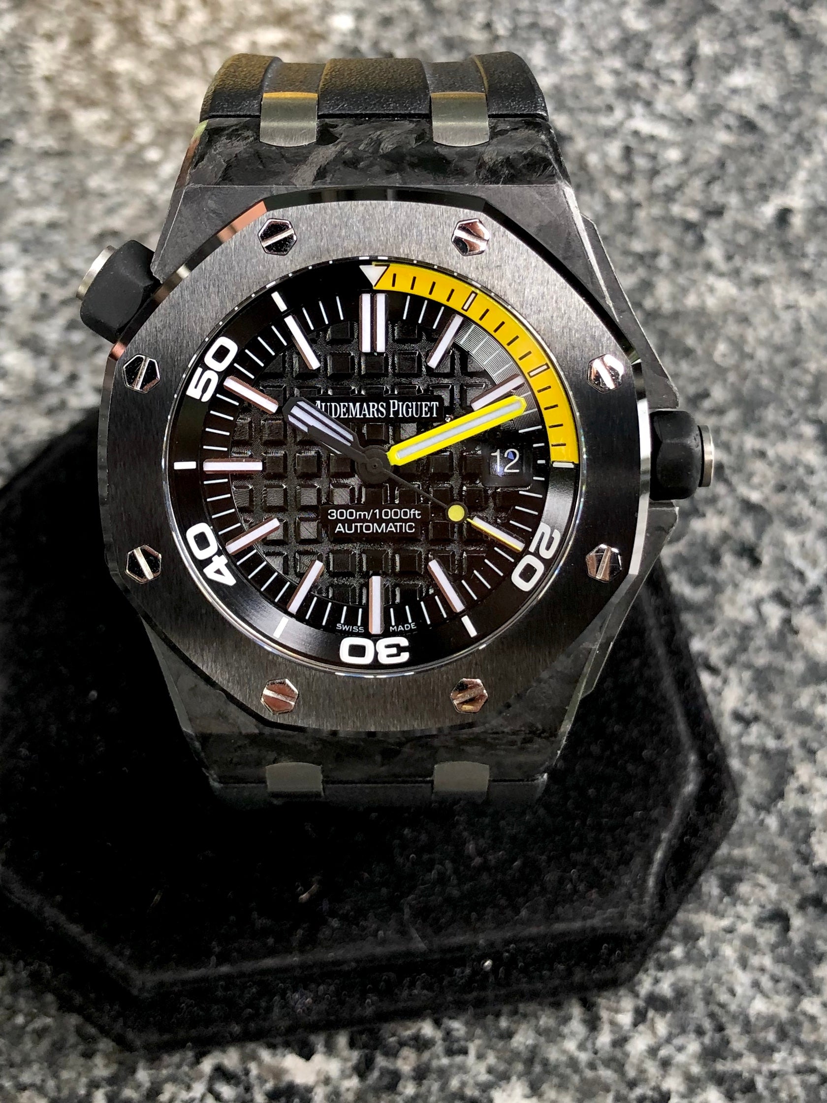 Audemars piguet best sale forged carbon diver