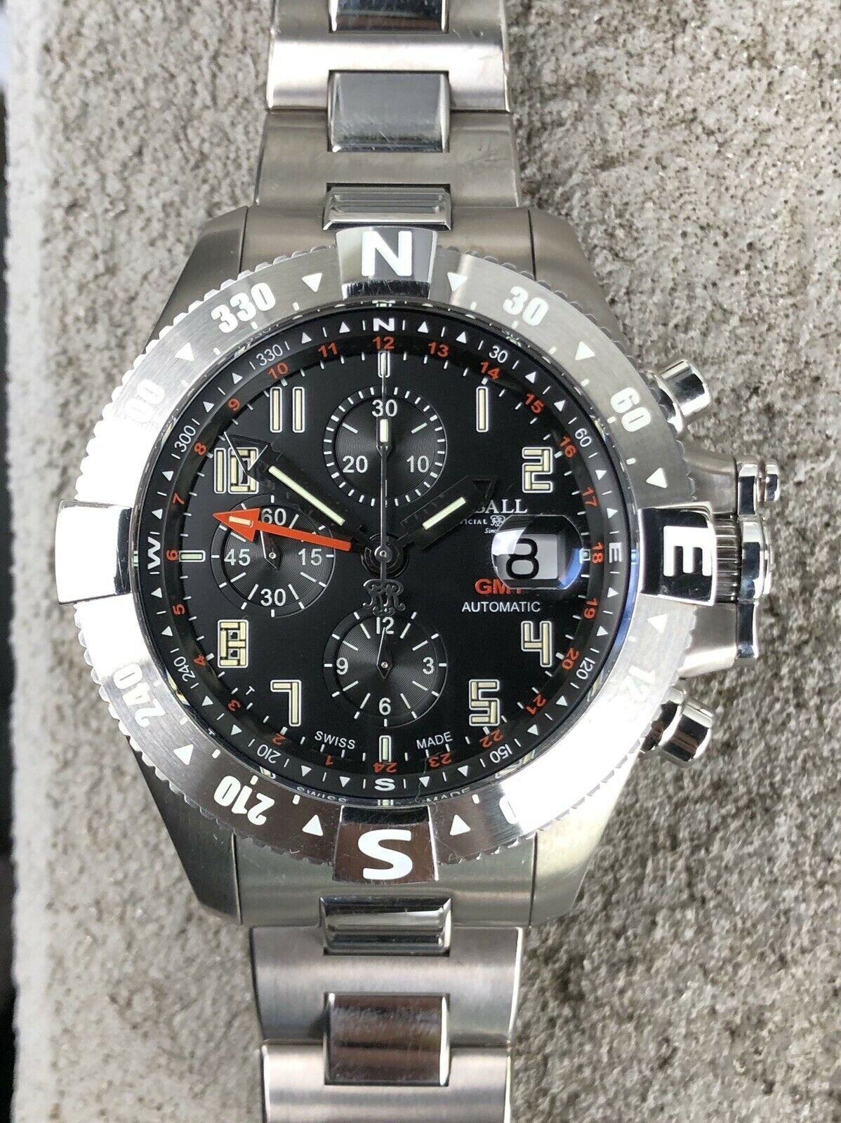 Ball Engineer Hydrocarbon Spacemaster Orbital II Chrono DC3036C SA BK Watch Vault Australia