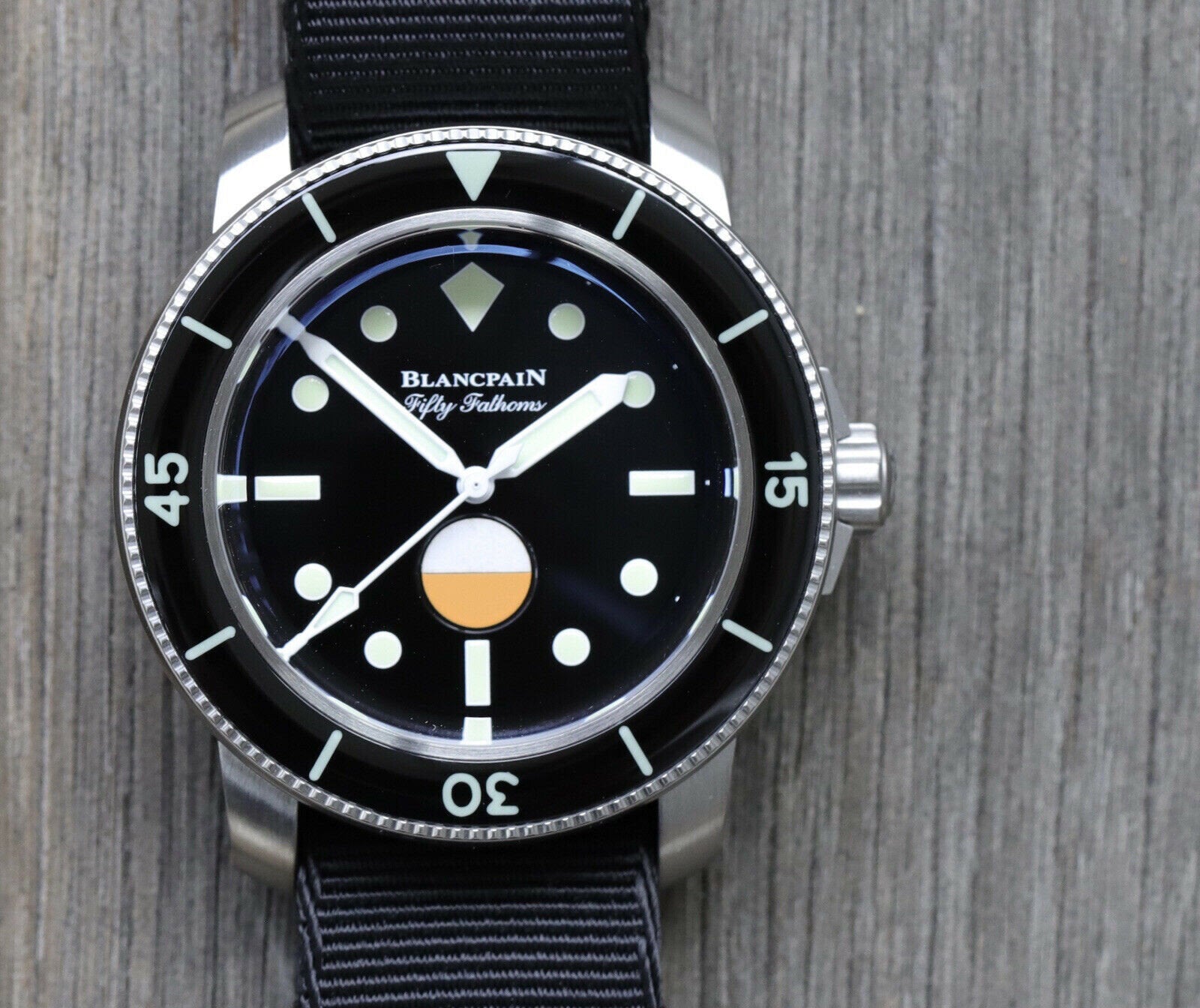 Blancpain Fifty Fathoms Mil Spec 5008 11B30 NABA LE for HODINKEE Bra Watch Vault Australia