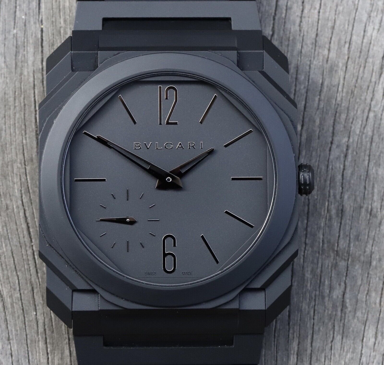 Bulgari Octo Finissimo Extra Thin Ceramic Ref 103077 Automatic