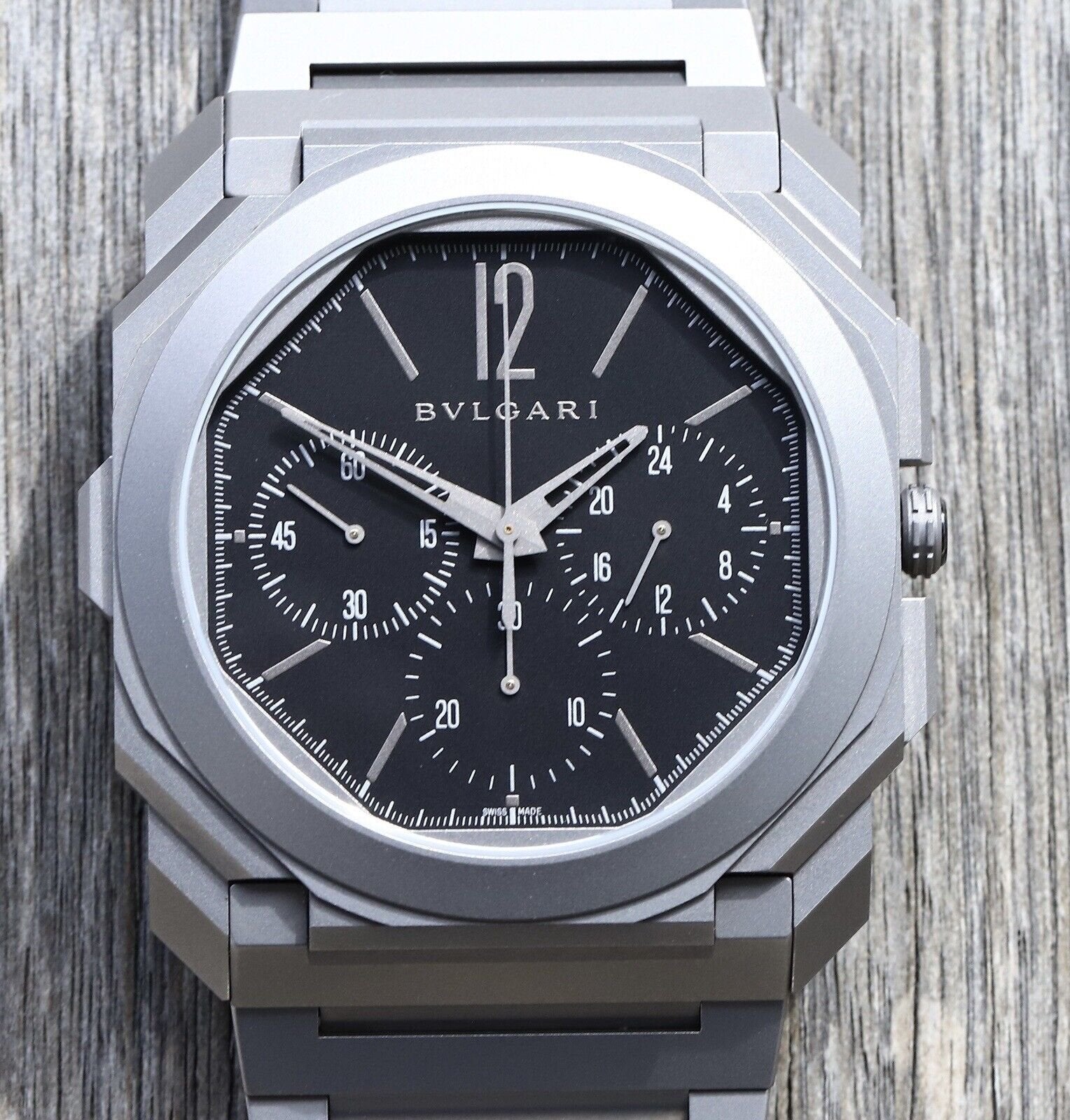 Bulgari Octo Finissimo GMT Chronograph Titanium 103371 2021