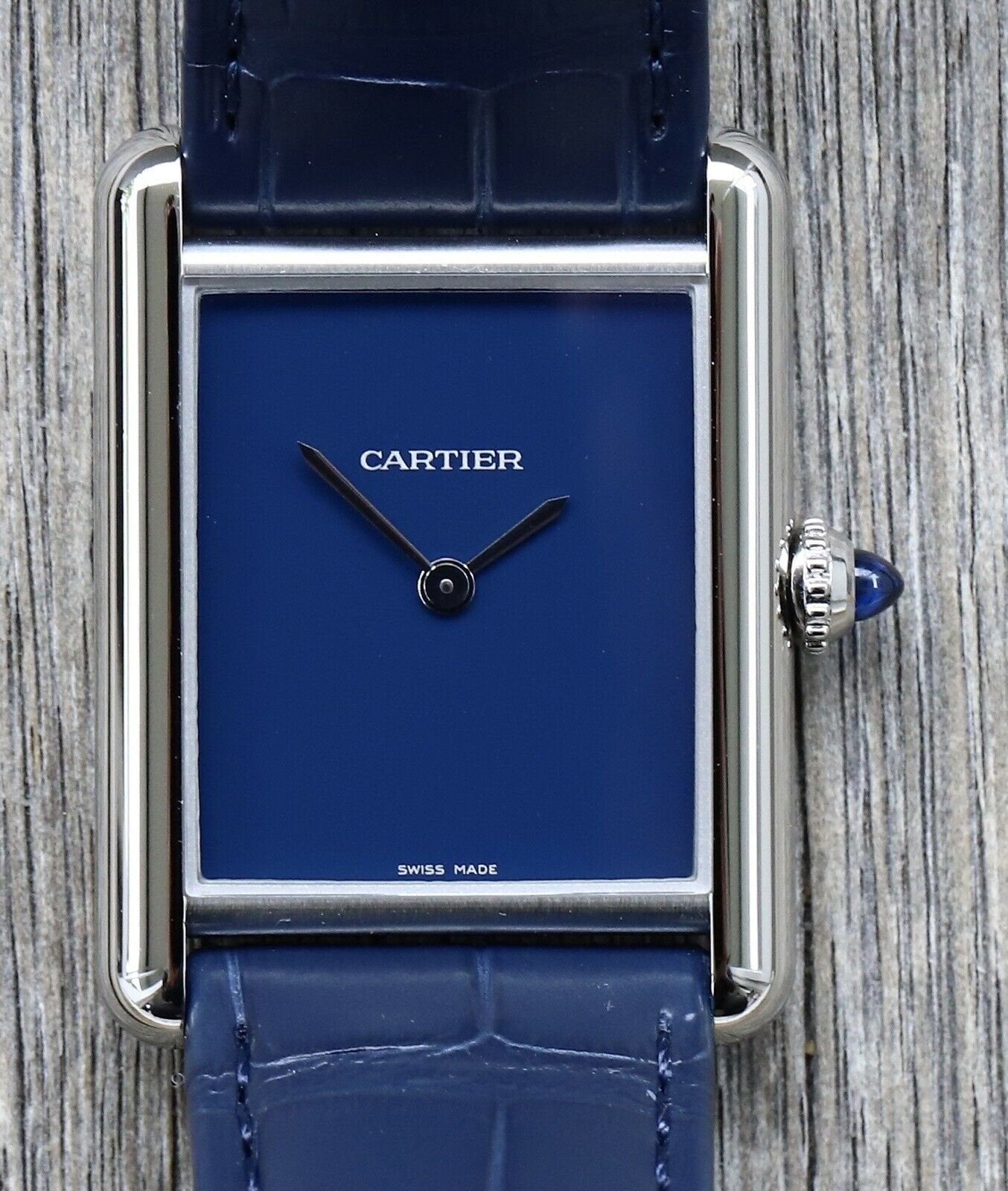 Cartier Tank Must Blue WSTA0055 2021 Watch Vault Australia