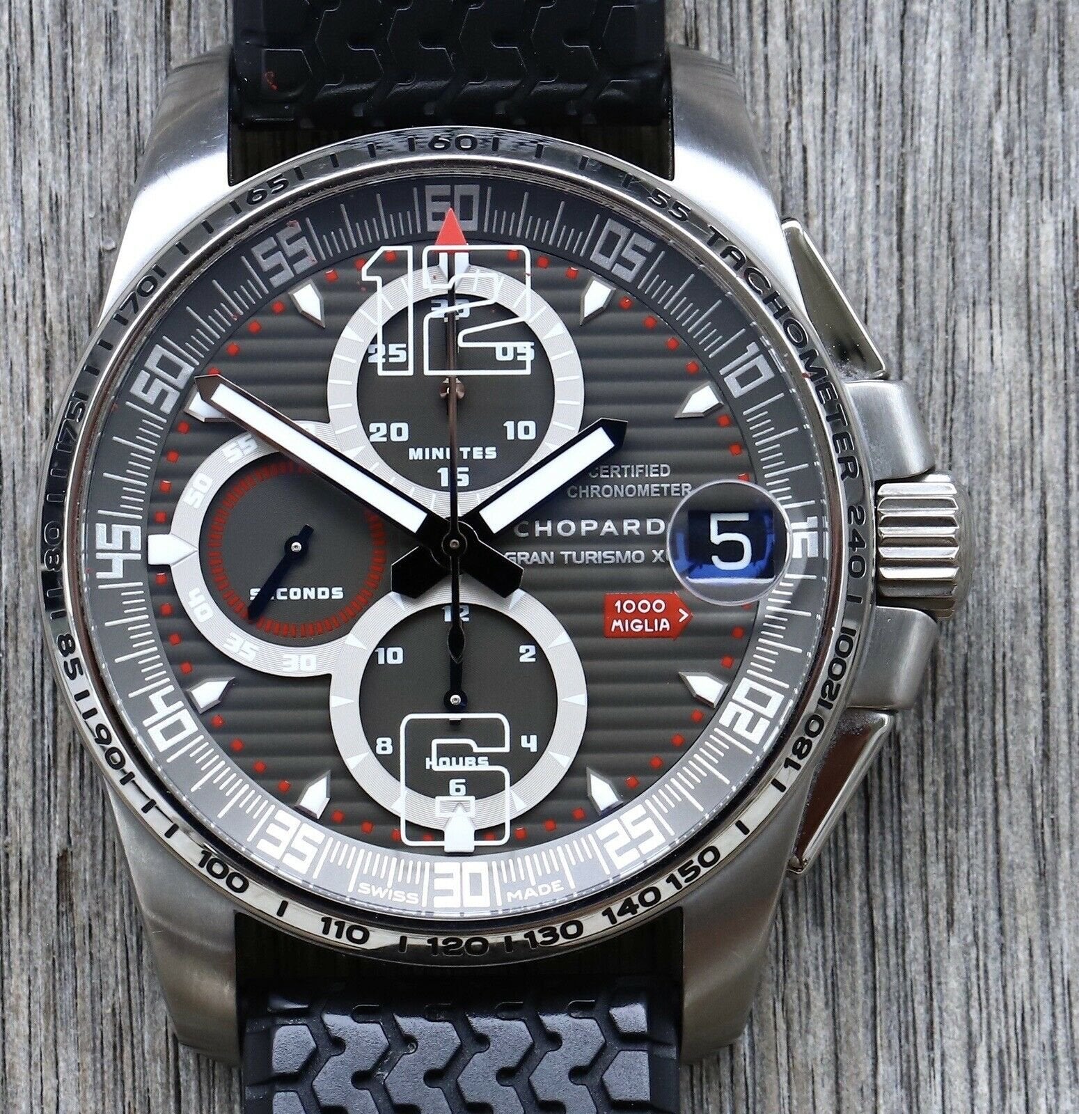 Chopard Mille Miglia GT XL Chronograph LE Titanium 168459 3005