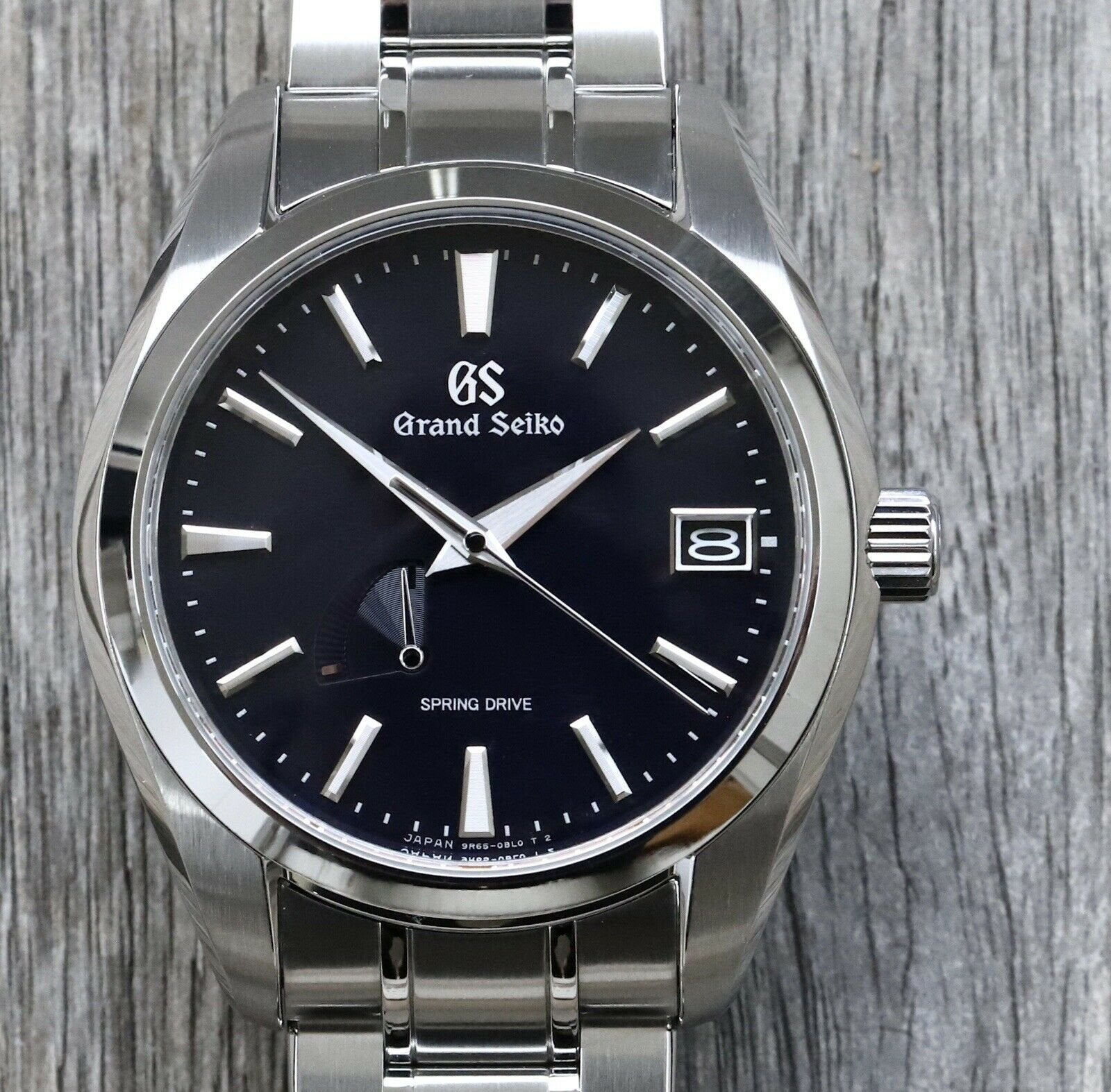 Grand Seiko Heritage Spring Drive SBGA469 Rock Dial Blue 2021 Watch Vault Australia