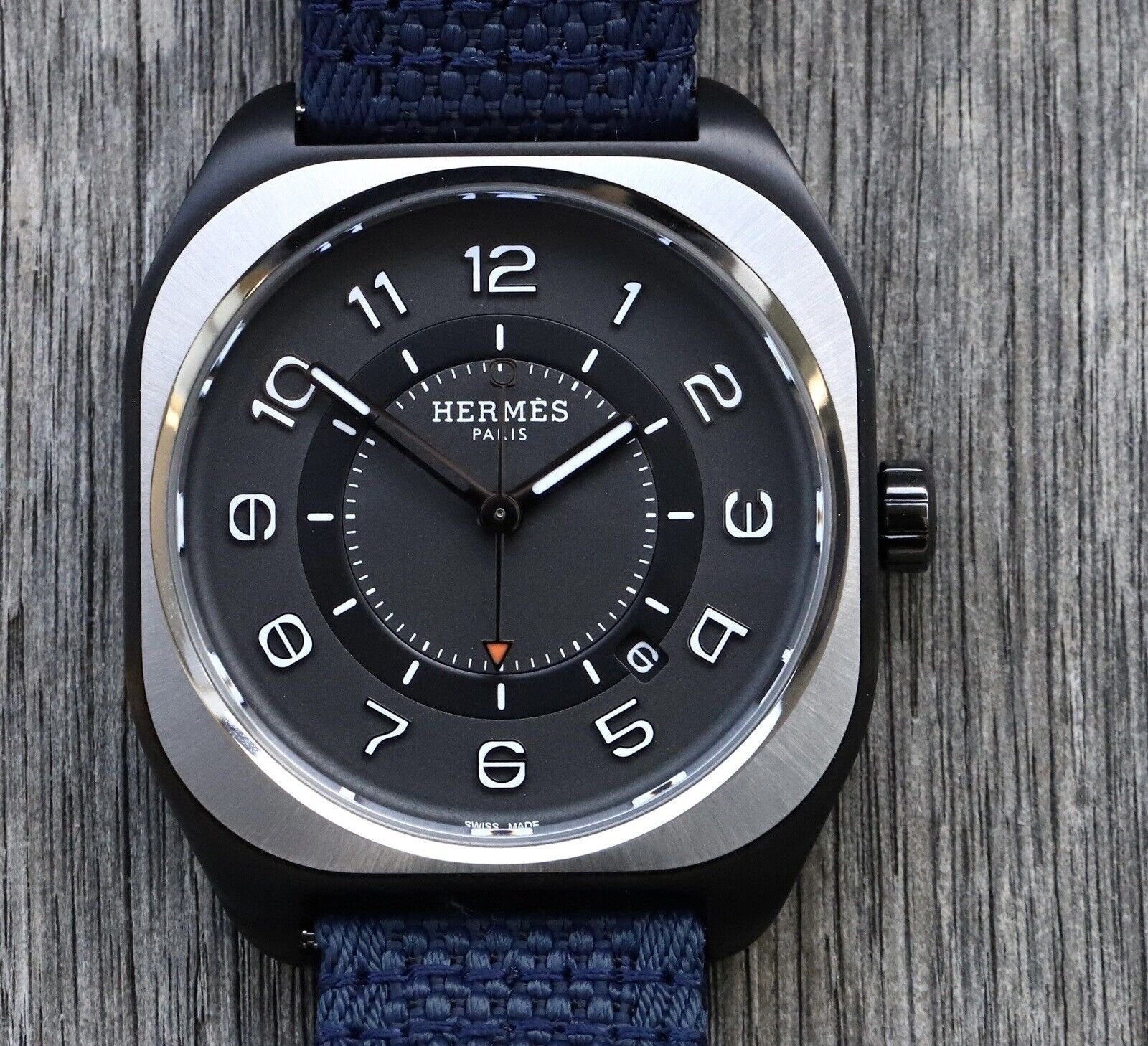 Herm s H08 DLC Titanium 2021 Watch Vault Australia