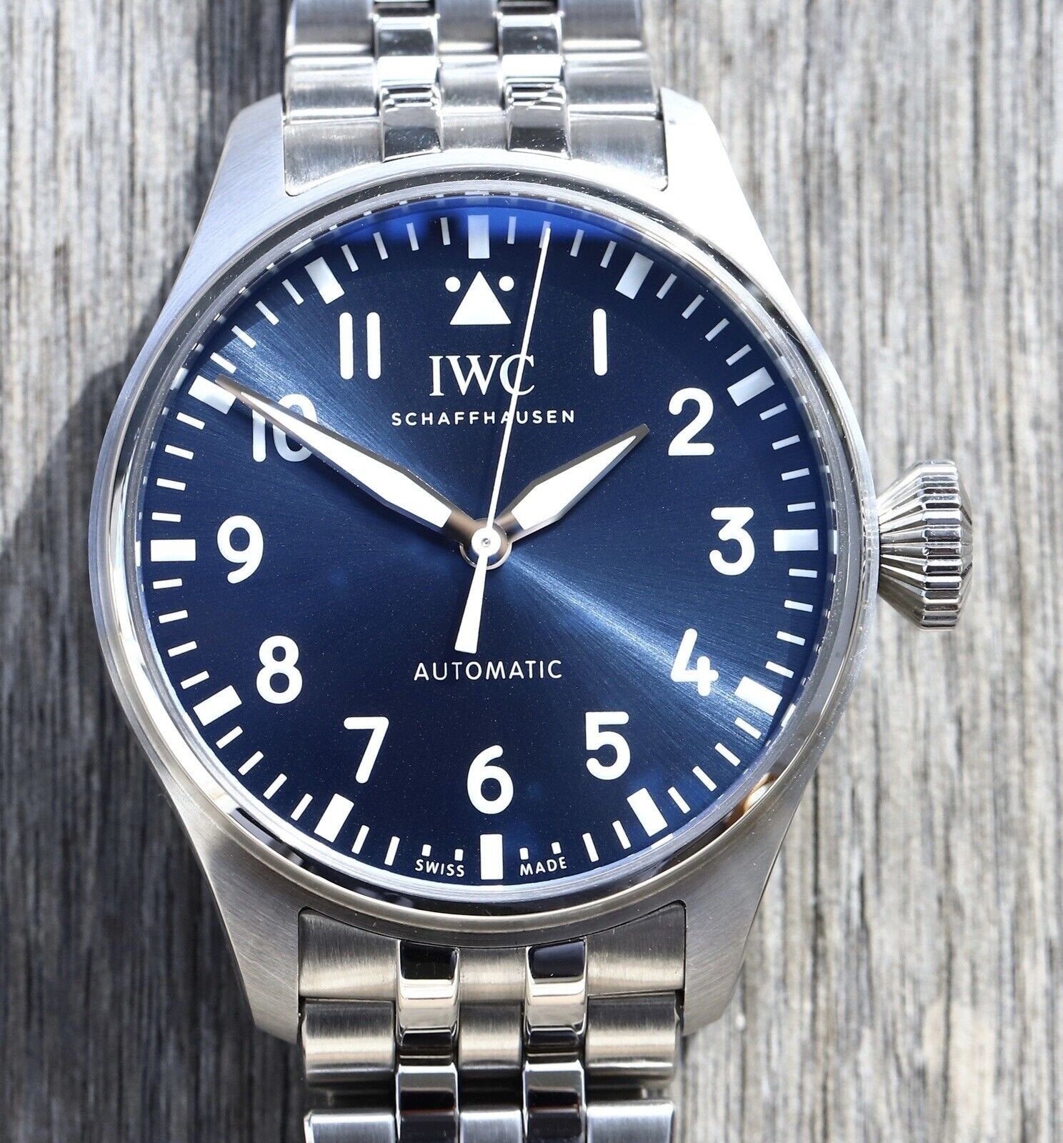 Iwc big sales pilot bracelet