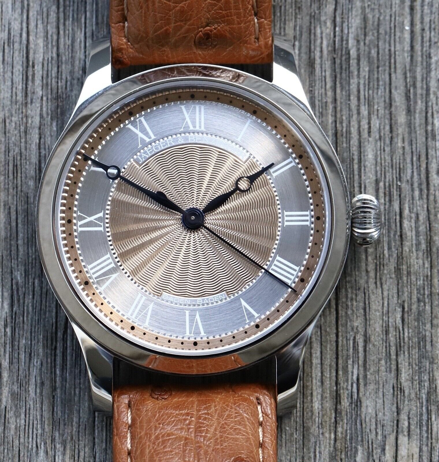 Jaeger Benzinger Edition 3 Salmon Vintage Movement Watch Vault Australia