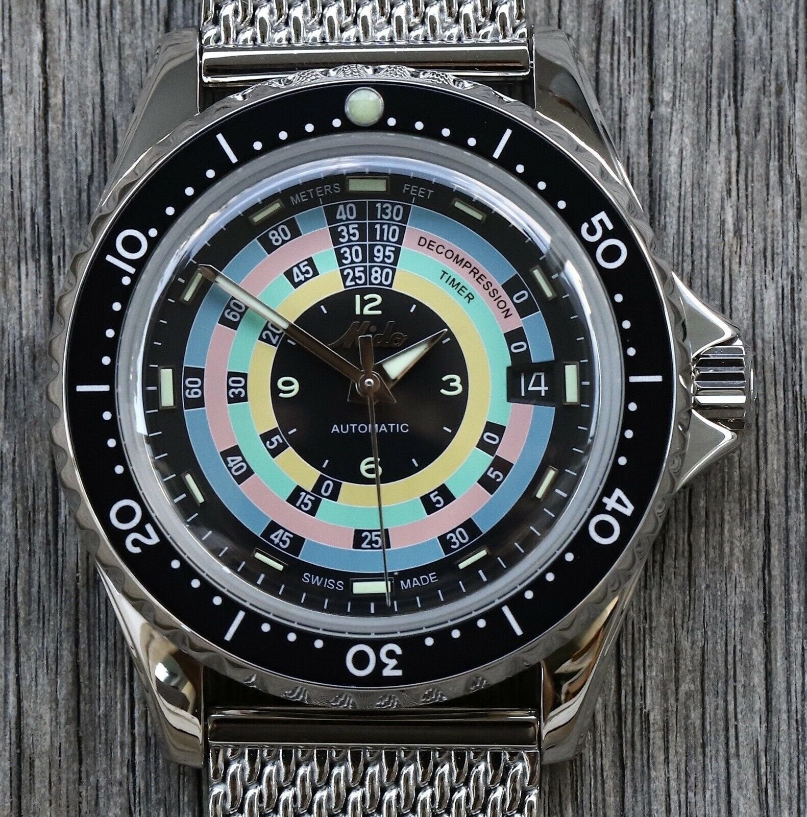 Mido Ocean Star Decompression Timer 1961 LE M026.807.11.051.00 Brand Watch Vault Australia