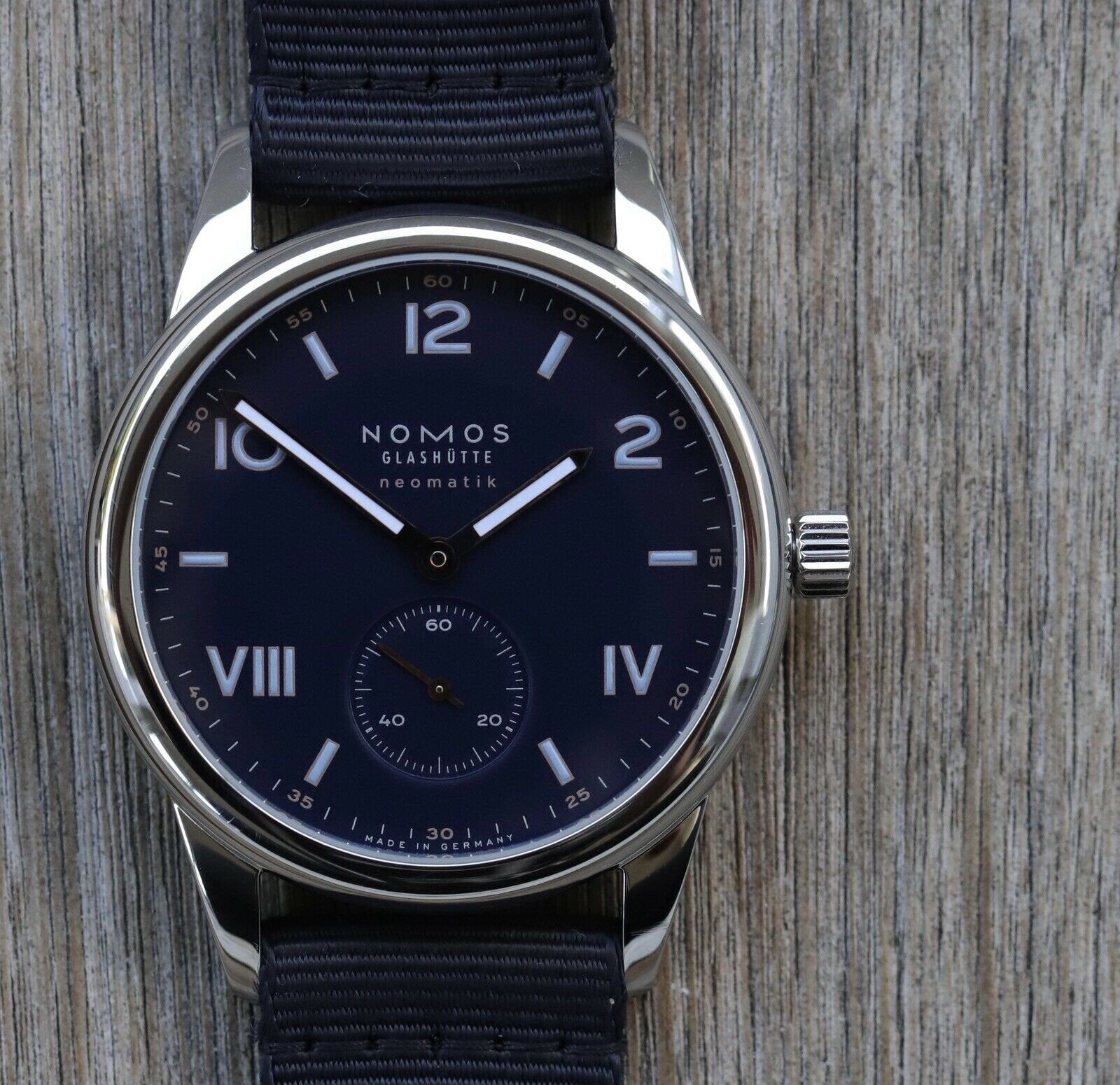 Nomos Club Campus Neomatik 39 Midnight Blue ref 768 2020 Watch