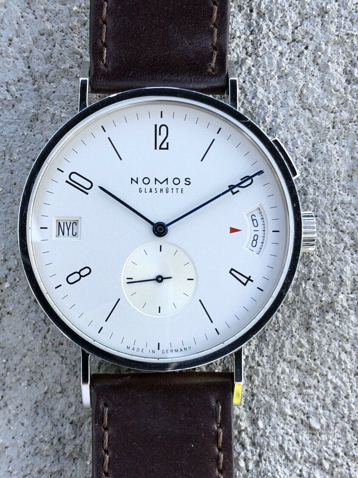 Nomos Tangomat GMT 635 2017 with box and papers Watch Vault Australia