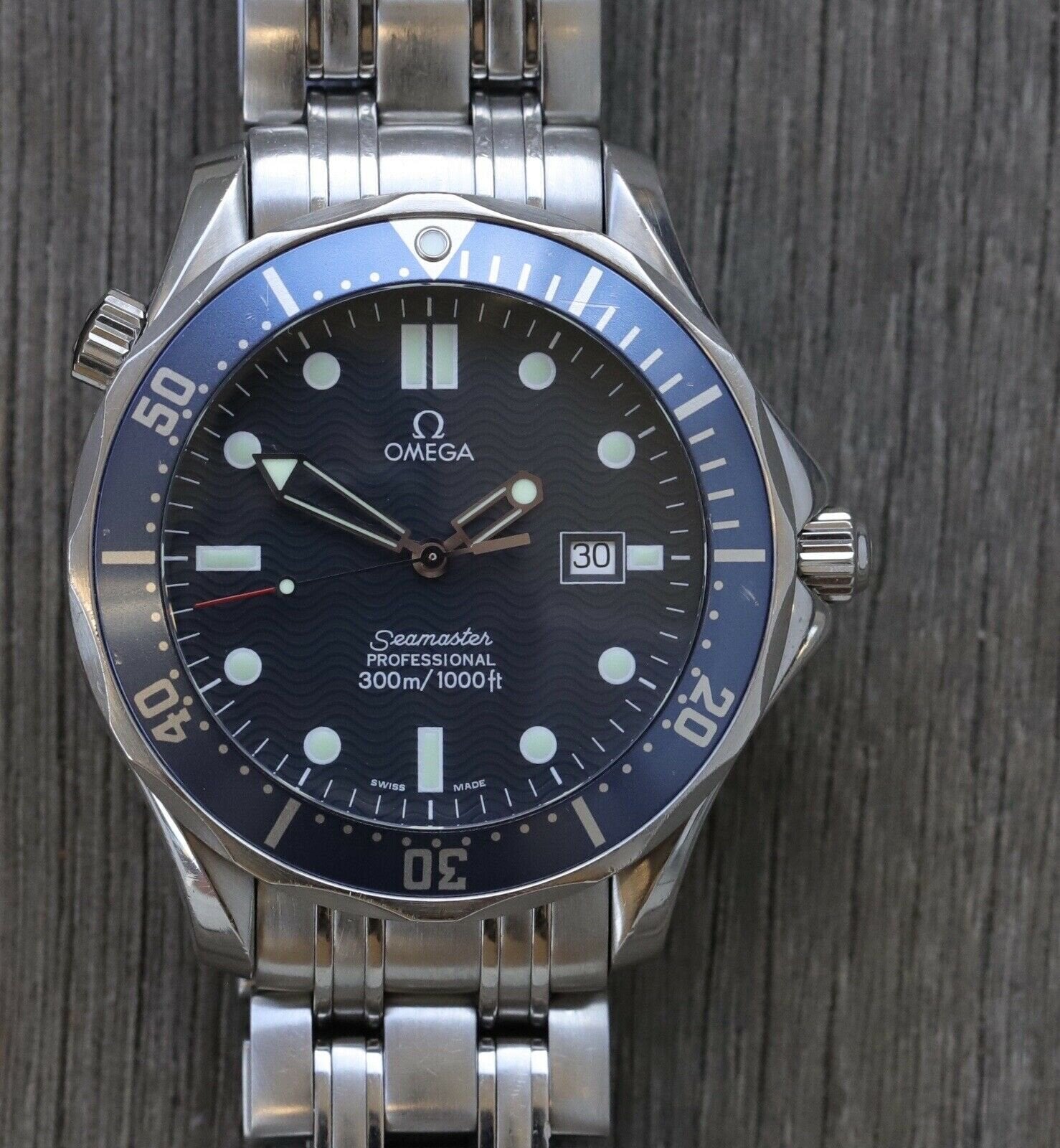 Omega Seamaster 300M 2541.80 41mm Quartz 1998 Watch Vault