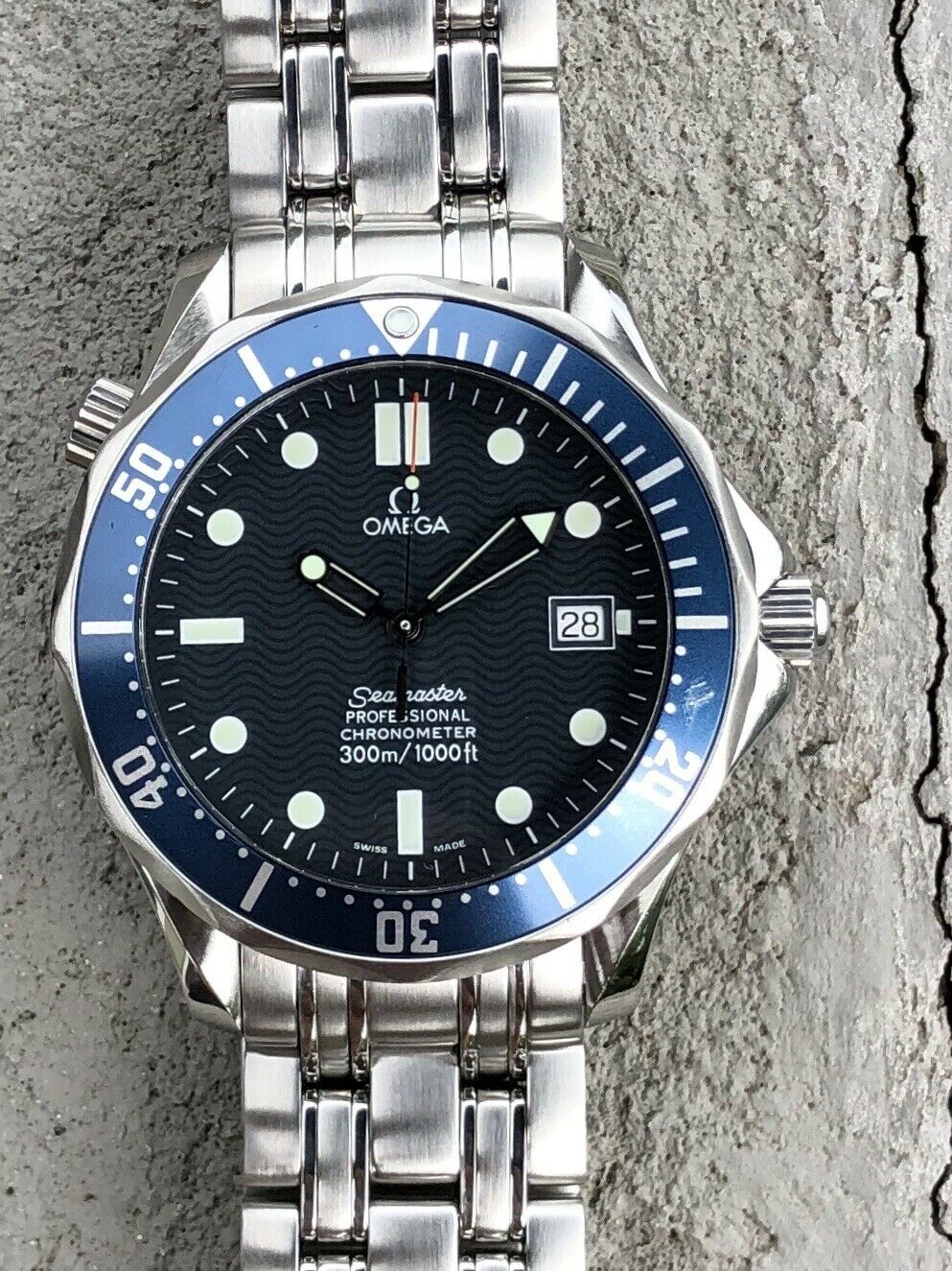Omega cheap seamaster 1999