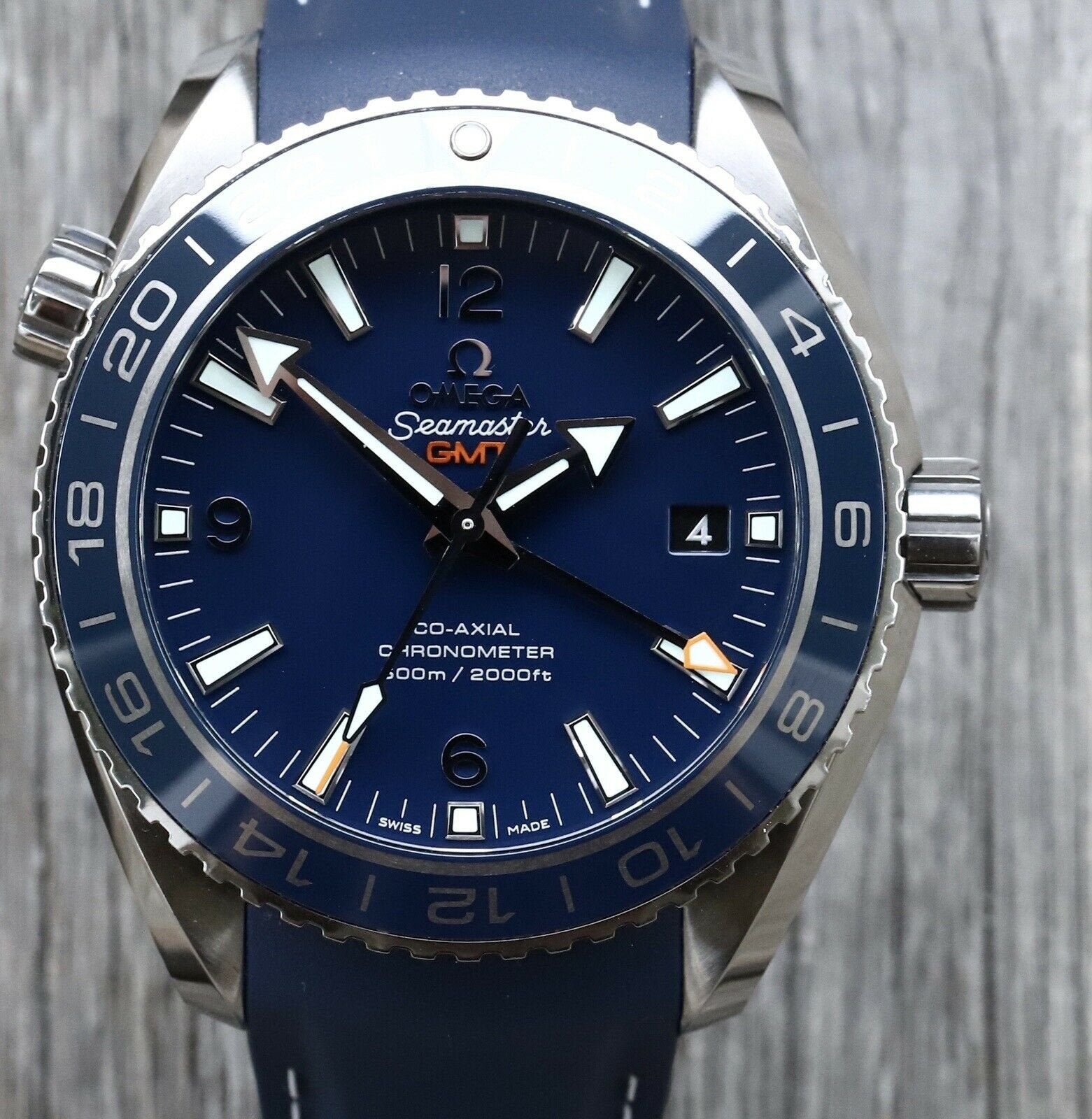 Omega sales gmt titanium