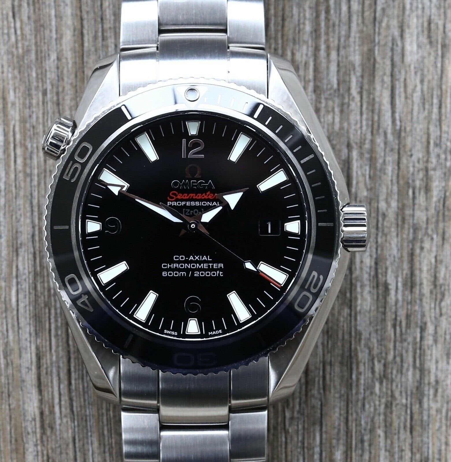 Omega Seamaster Planet Ocean Co-axial 42mm Liquid Metal