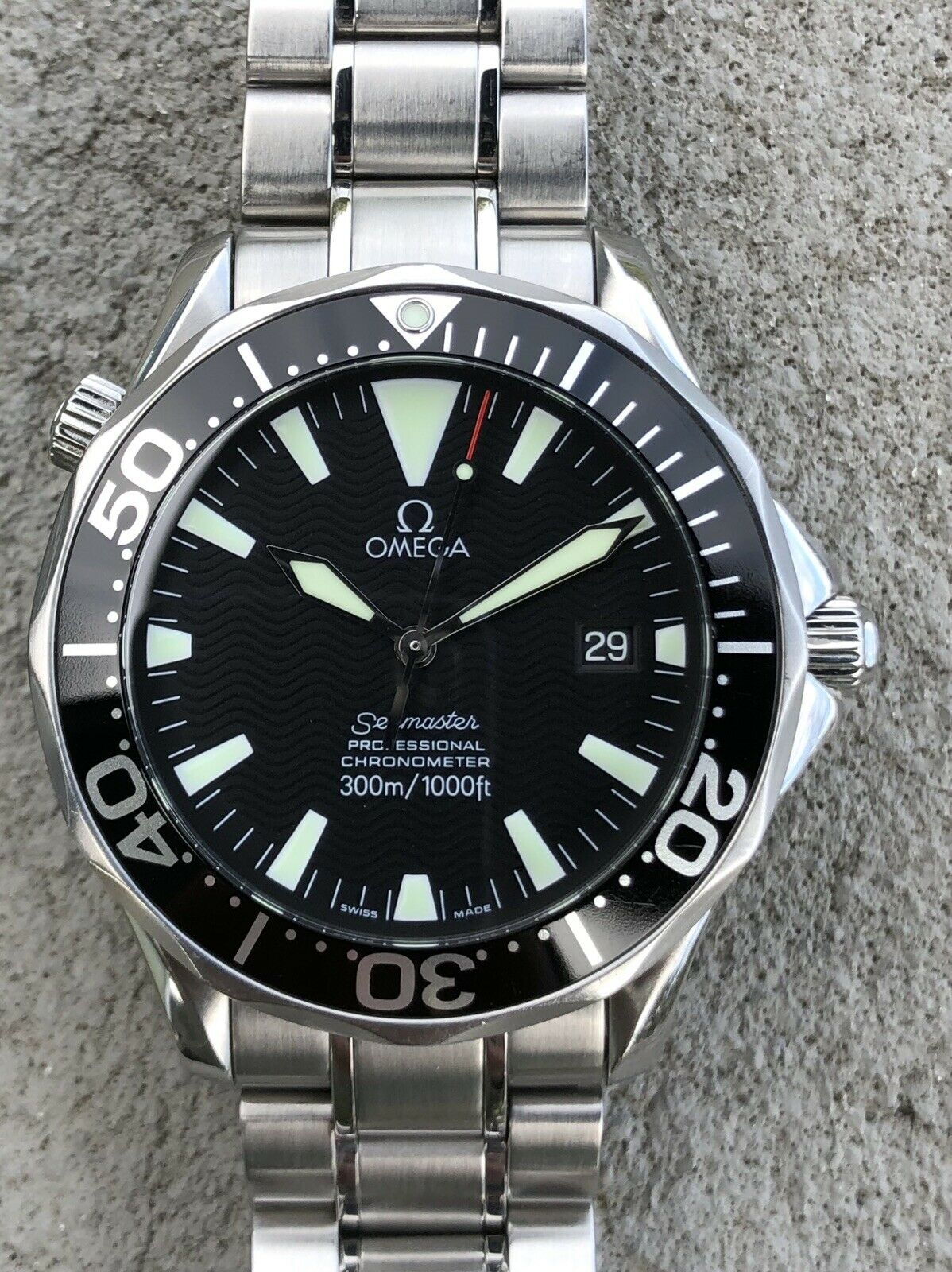 Omega Seamaster Professional 300M 2254.00 2007 w box and papers Watch Vault Australia