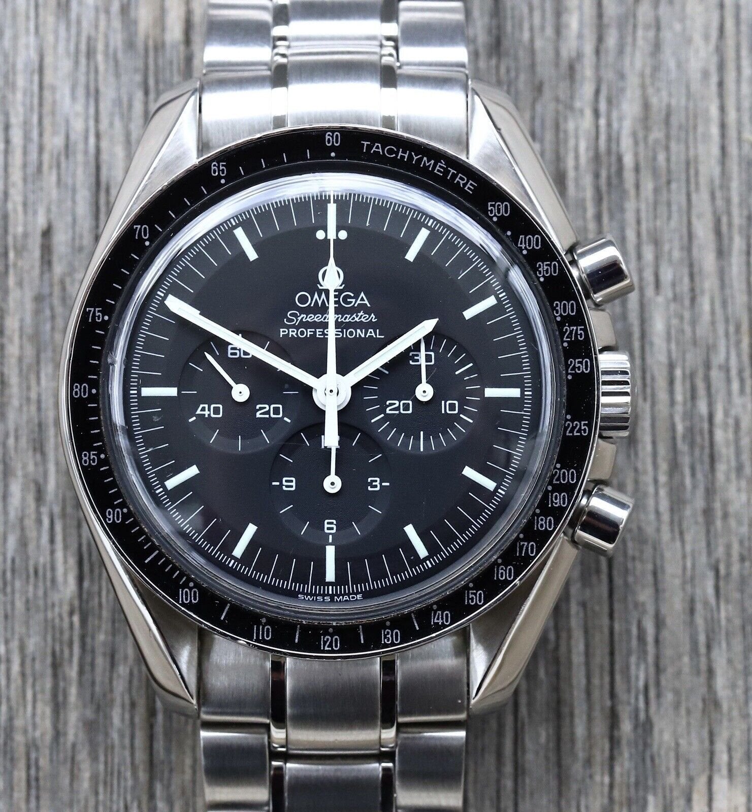 Omega Speedmaster Professional Moonwatch Hesalite Sandwich