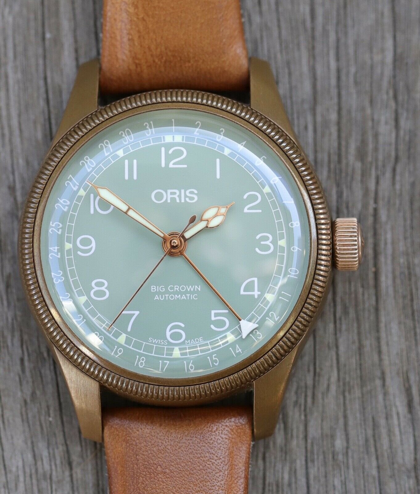 Oris big crown bronze 36mm best sale