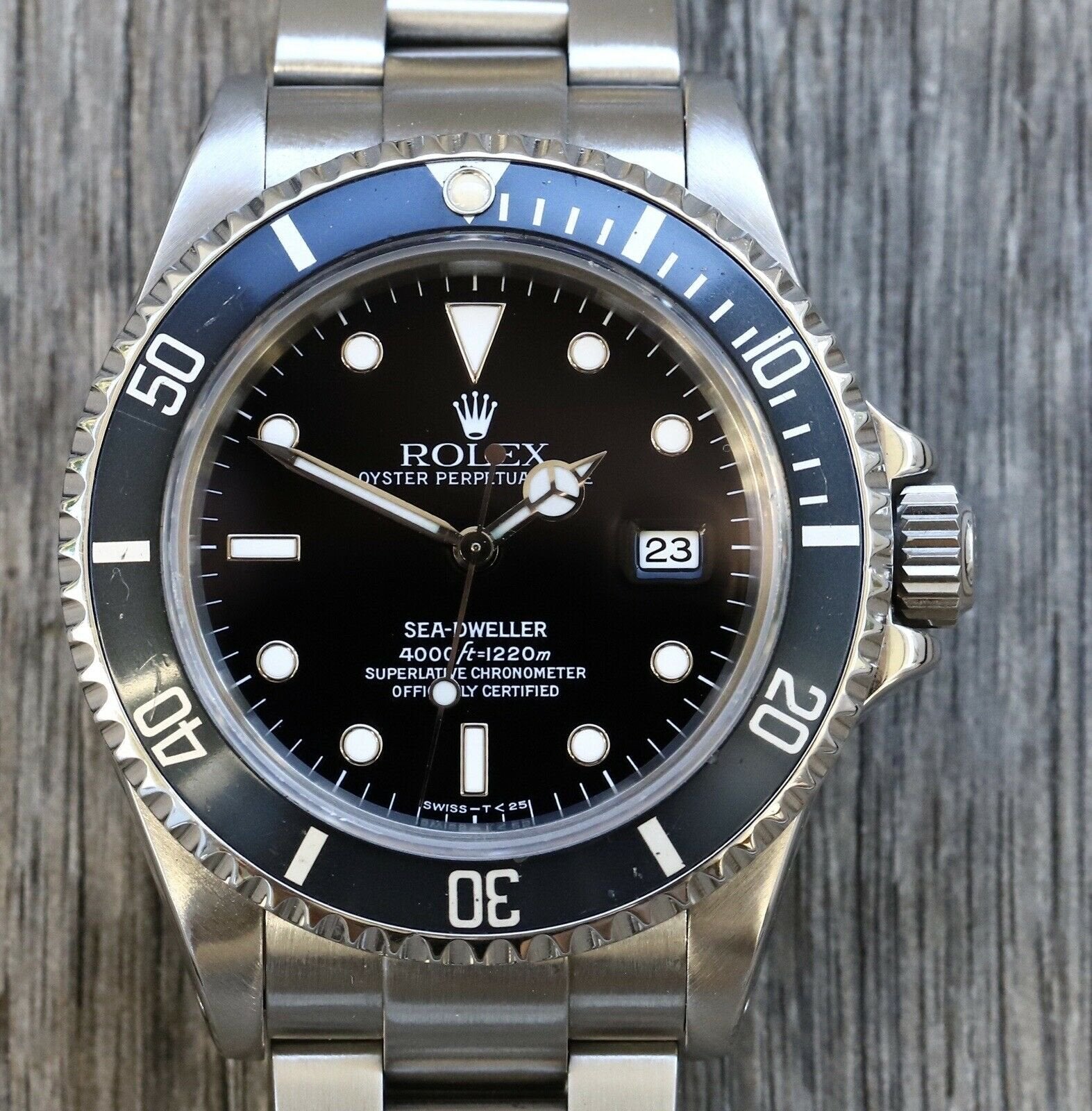 Rolex best sale 16600 t25