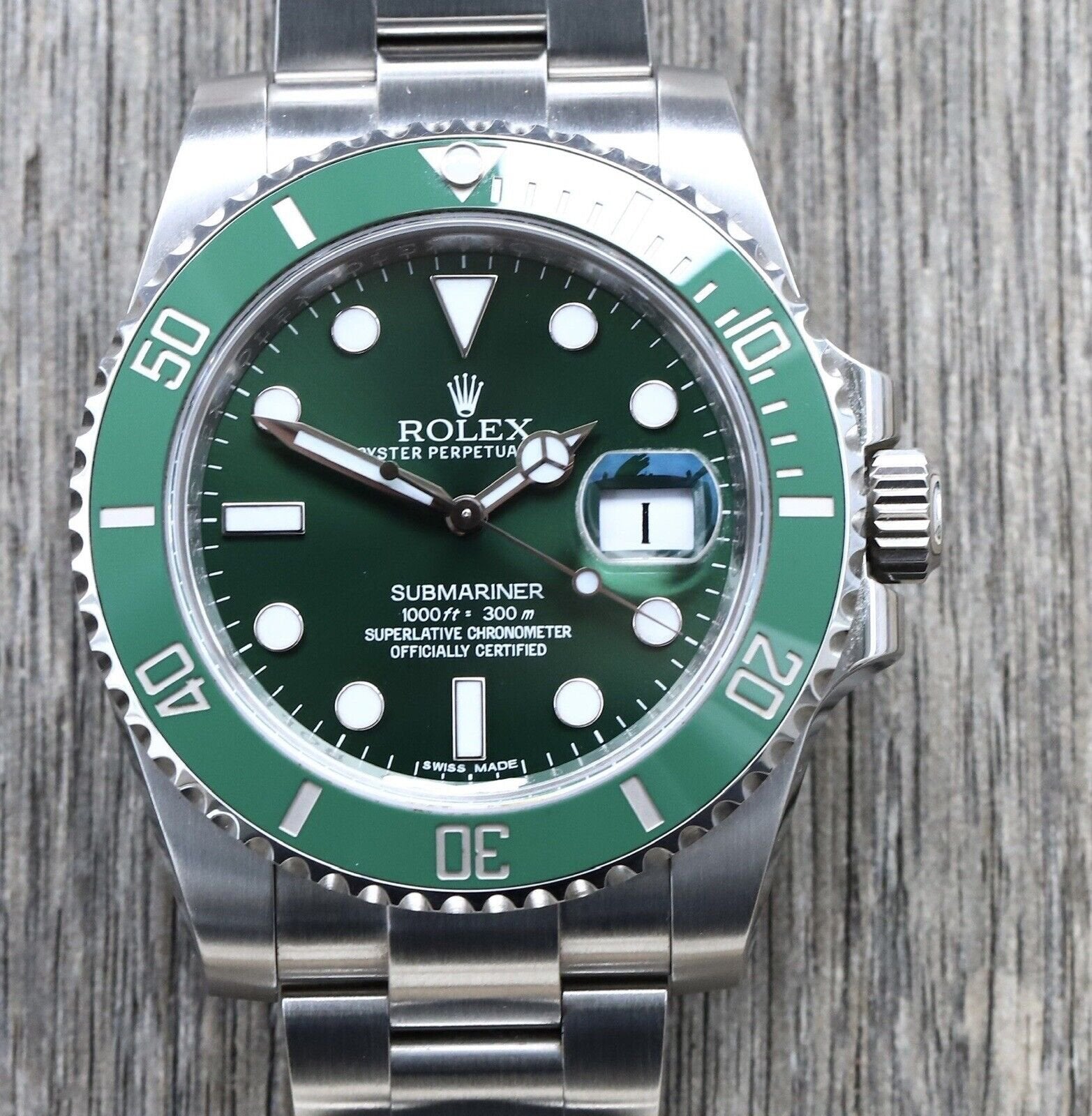 Rolex Submariner 116610LV 'Hulk' - 2011 – Watch Vault Australia