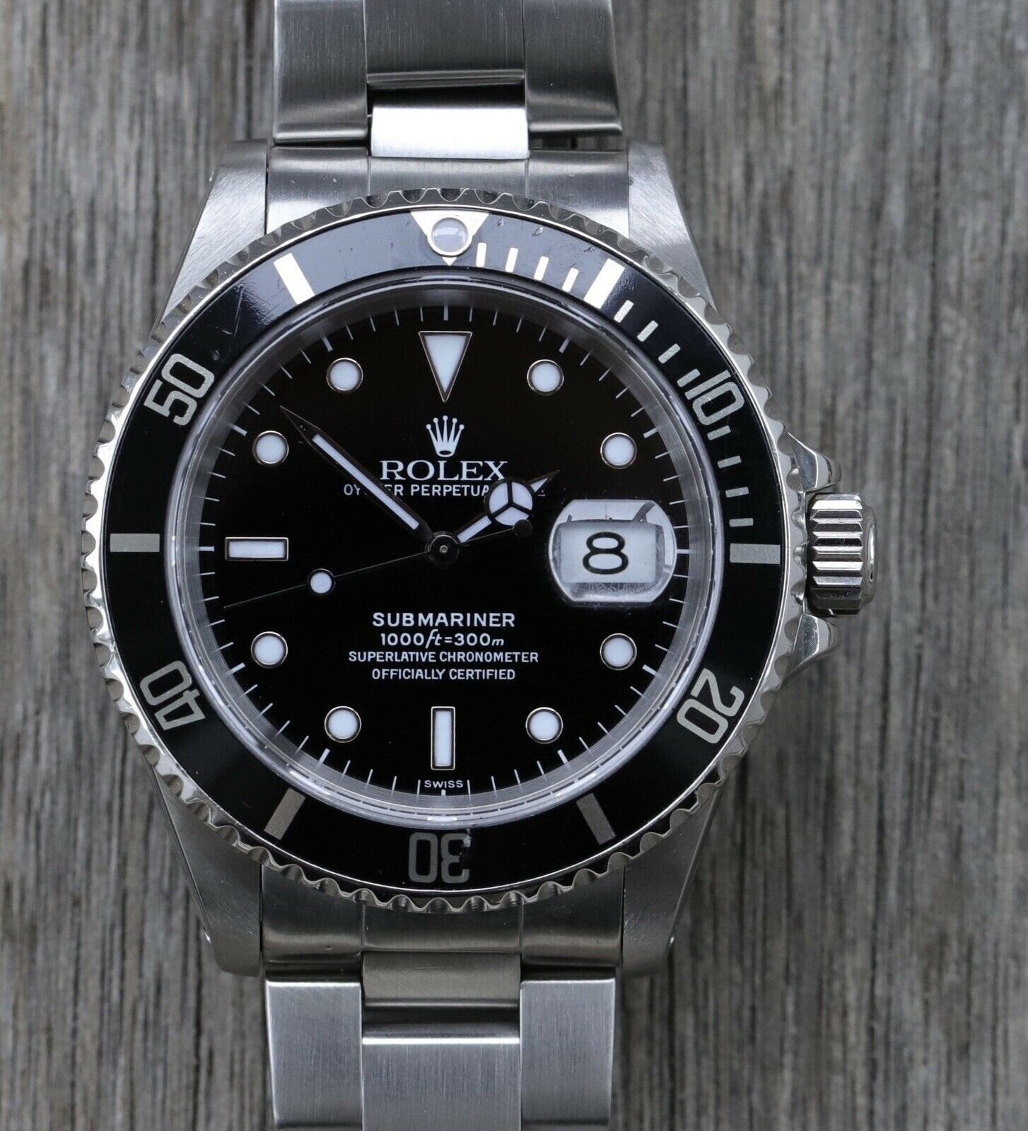 Rolex 16610 swiss 2025 only