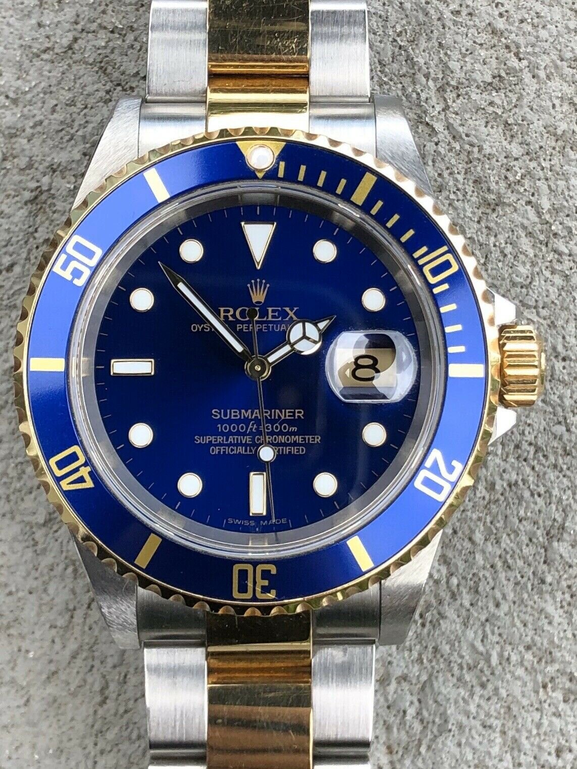 Rolex submariner 16613lb top