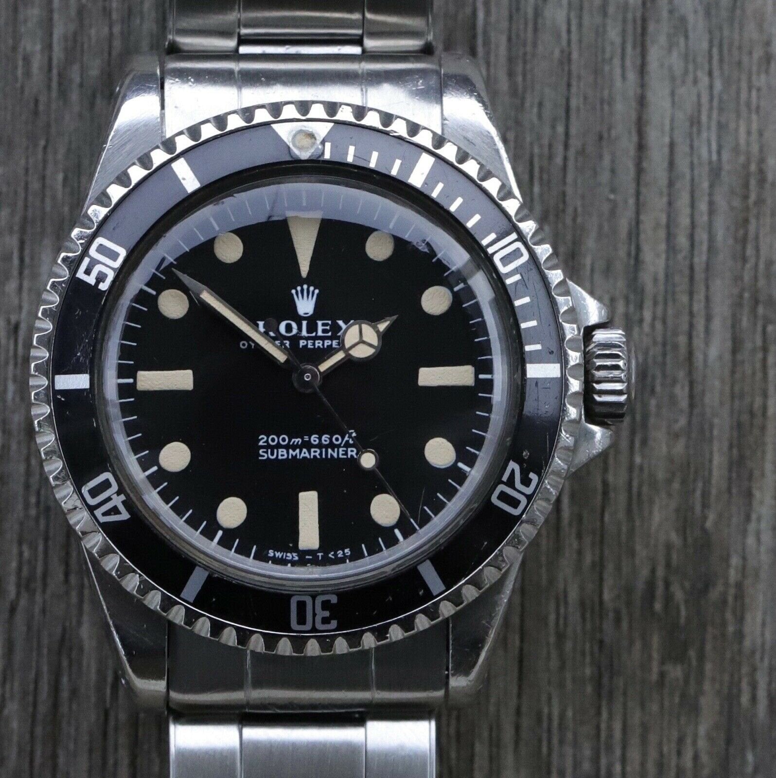 Rolex Submariner 5513 Matte Meters First Dial 1967 Watch Vault Australia