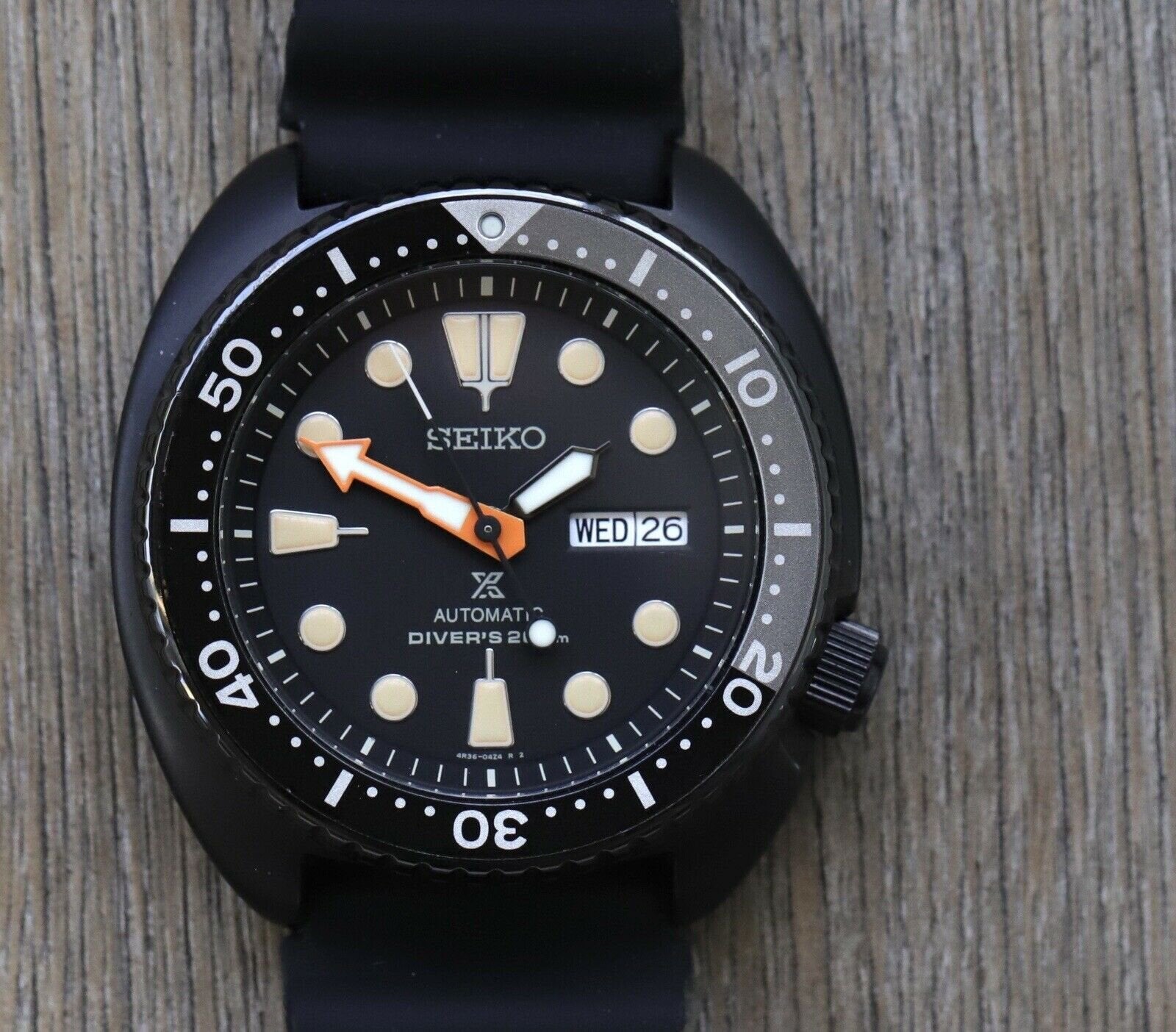 Seiko Prospex Diver SRPC49K Darth Turtle Limited Edition 2018 Seiko Watch Vault Australia