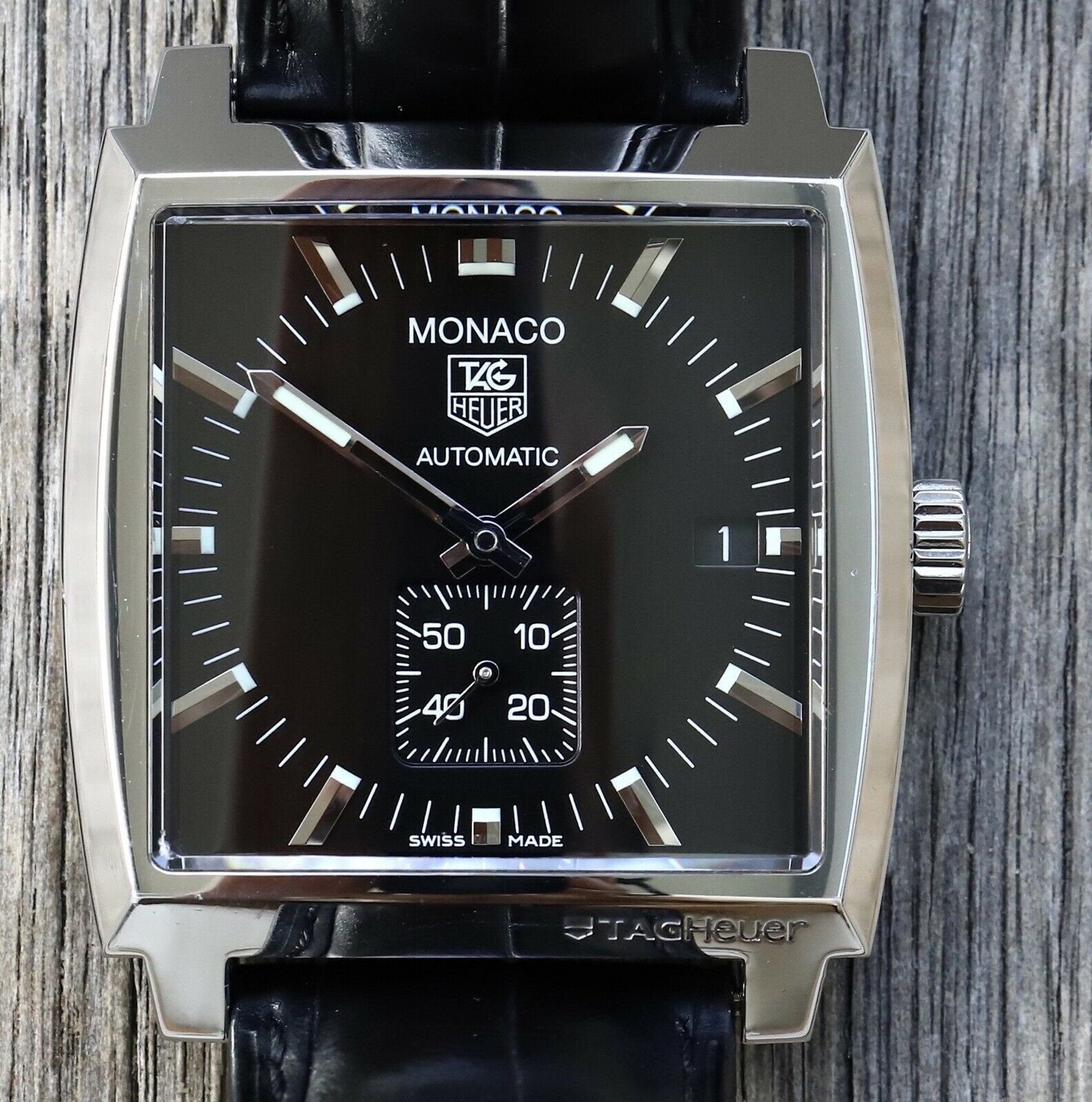 Tag Heuer Monaco Calibre 6 WW2110 0 Freshly Serviced Watch