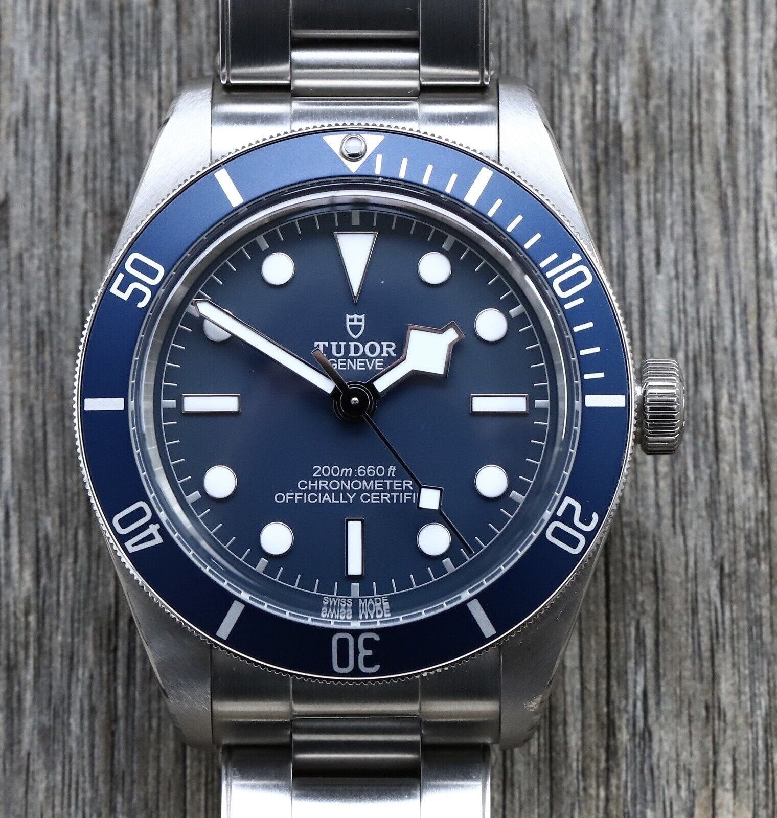 Tudor black hot sale bay occasion