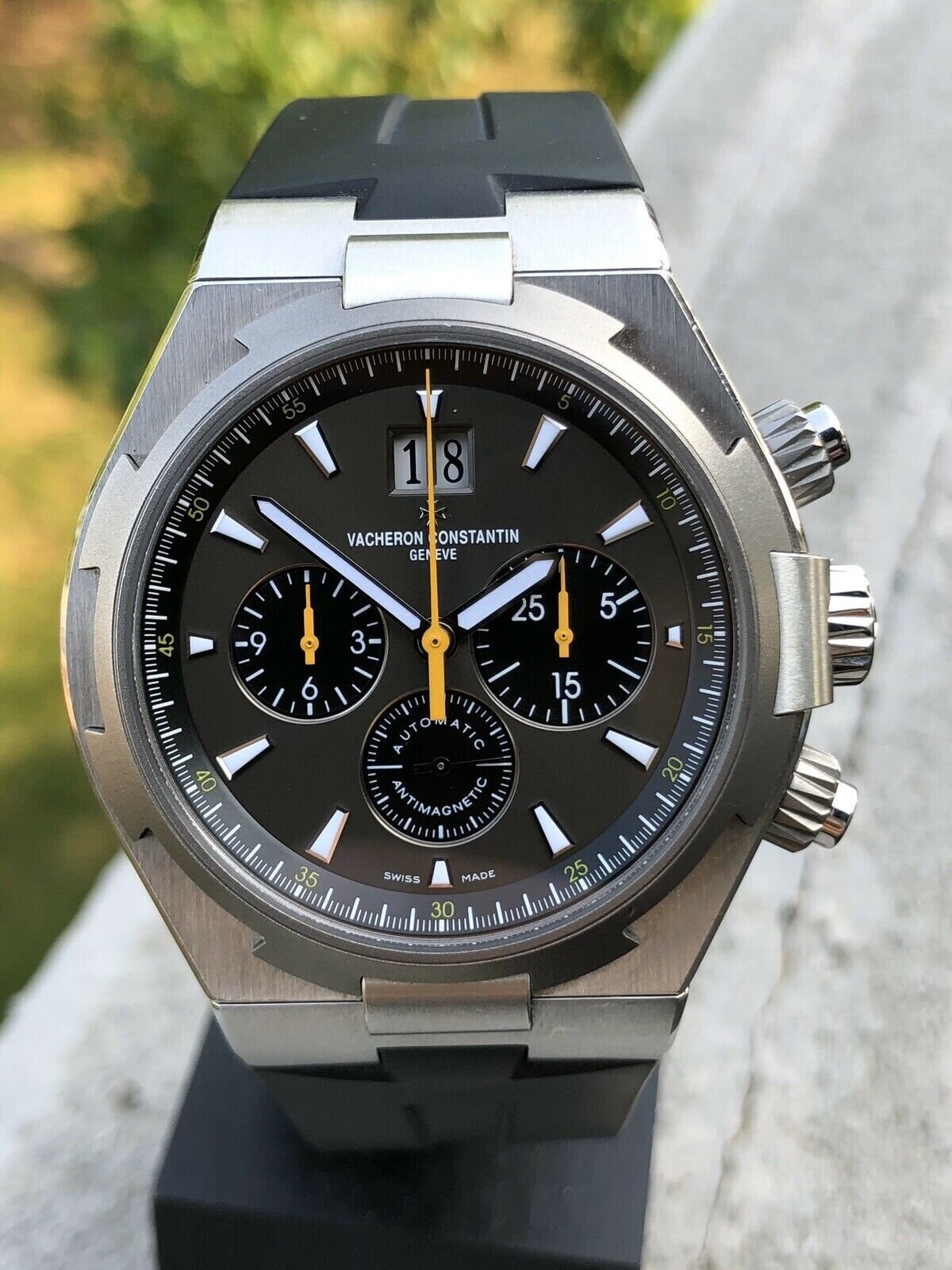 Vacheron Constantin Overseas Deepstream Chronograph LE 49150/000W-9015 –  Watch Vault Australia