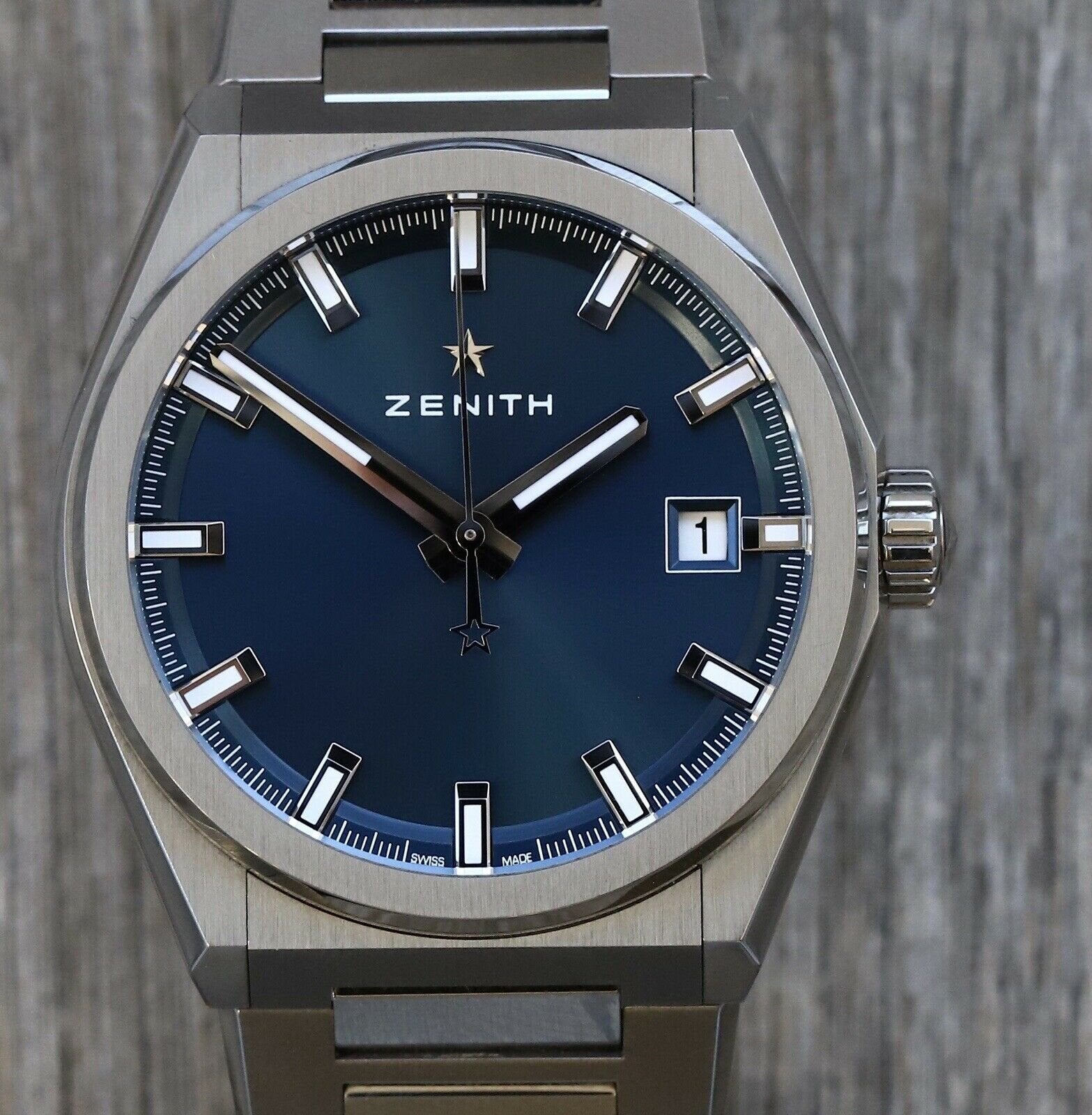 Zenith Defy Classic Titanium Blue Dial 95.9000.670 51.M9000 2019