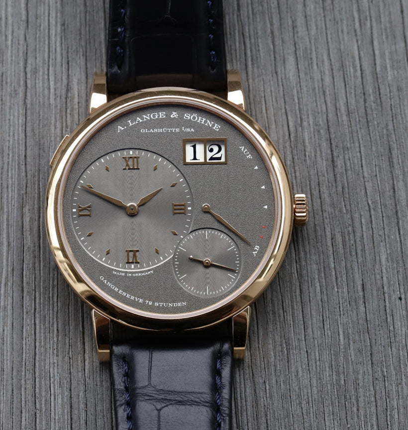 A. Lange & Sohne Grand Lange 1 Rose Gold Grey Dial 137.033 - 2023