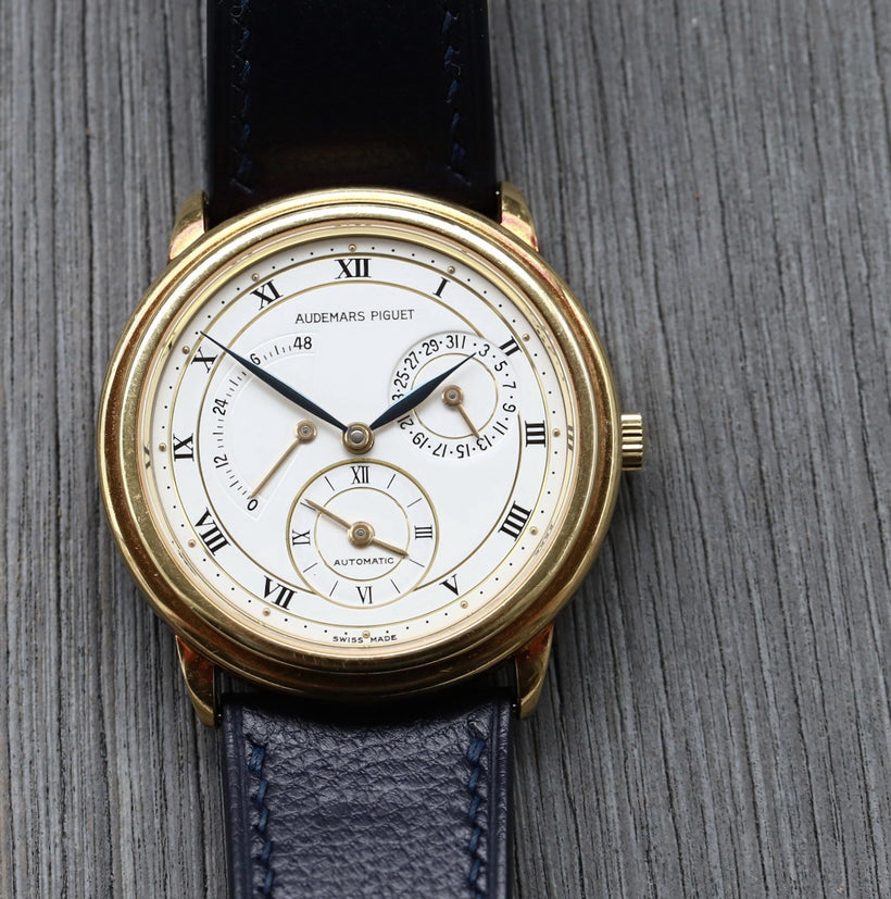 Audemars Piguet Jules Audemars Dual Time 25685BA 18k 36mm - 1990's