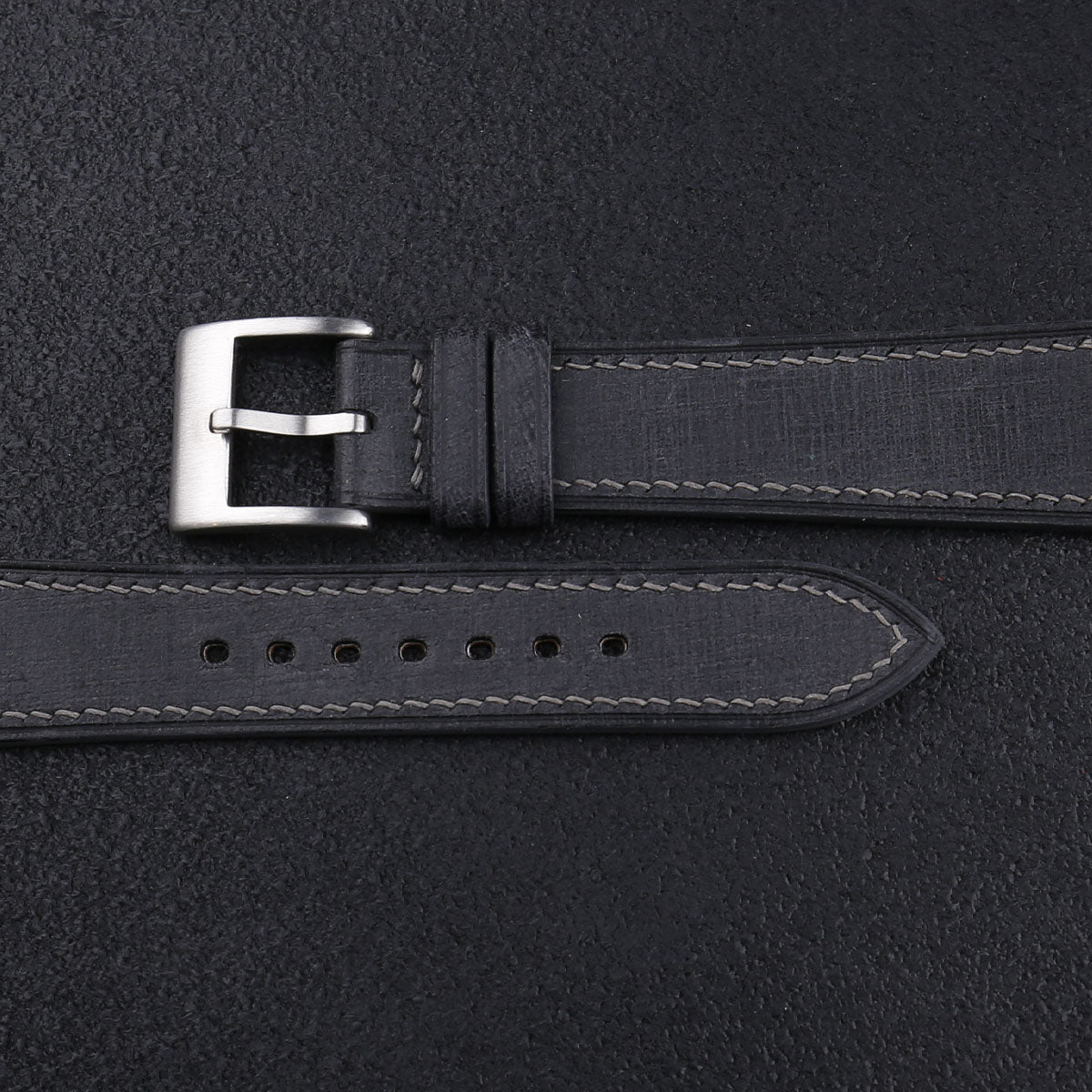 Black Babele Leather Strap WV by HANDDN