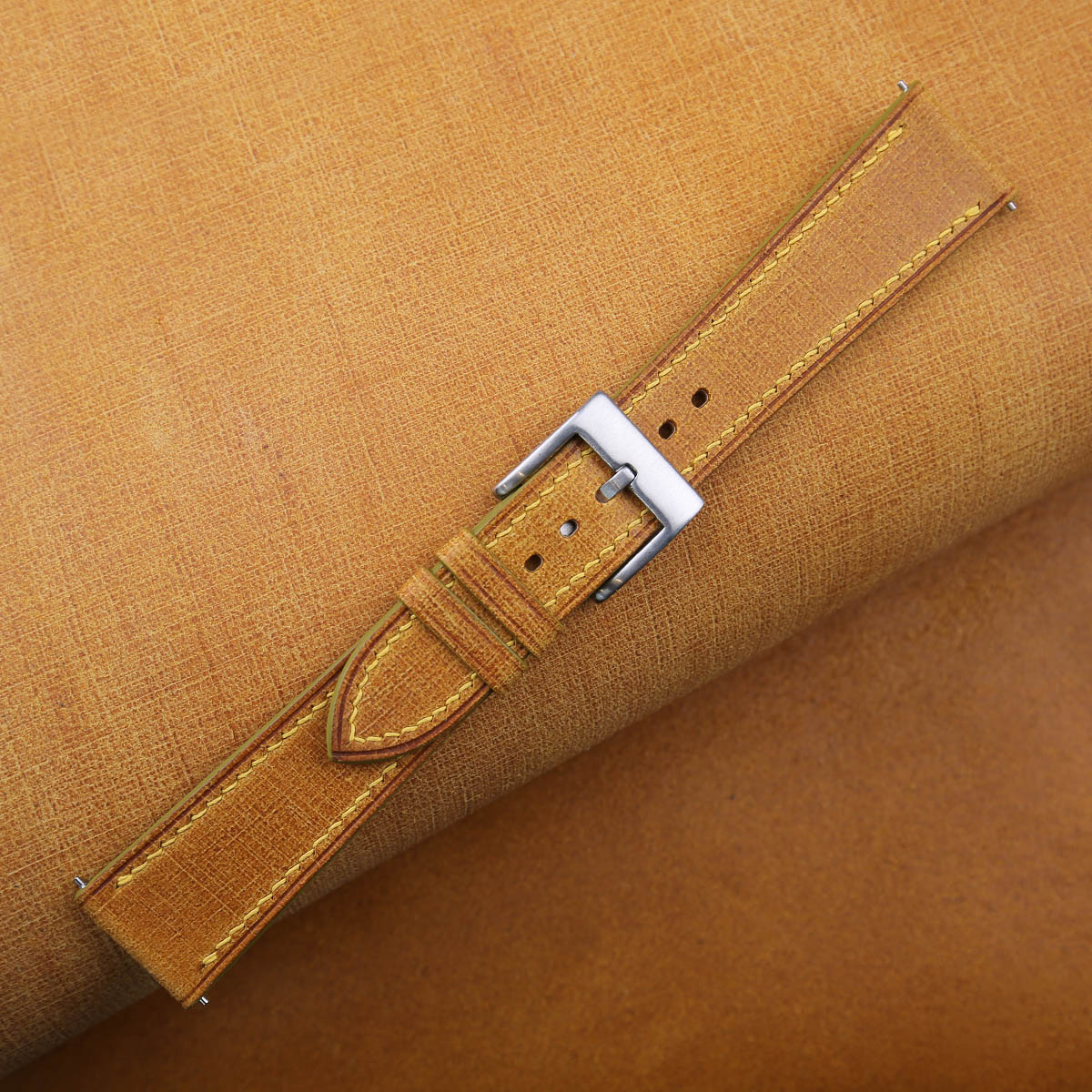 Whiskey Babele Leather Strap WV by HANDDN