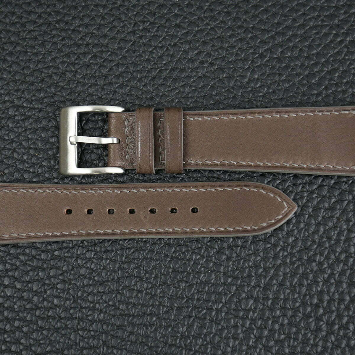 Dark Brown Barenia Leather Strap WV by HANDDN