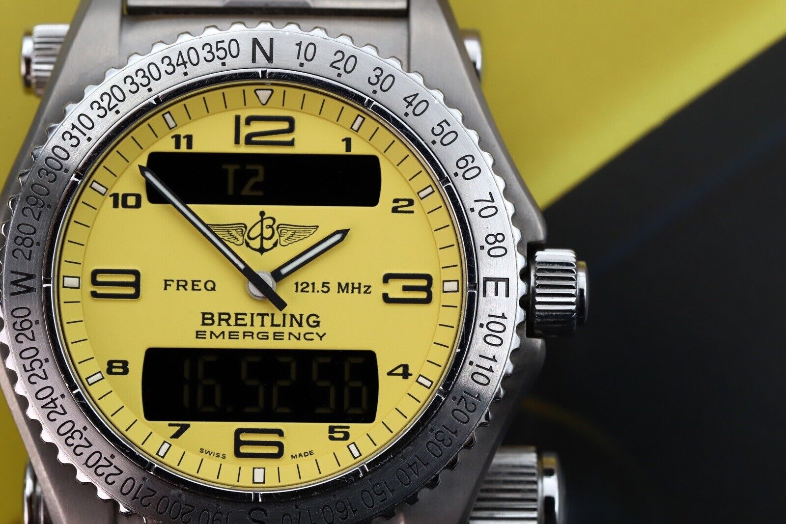 Breitling Professional Mission Emergency Yellow Titanium E56121.1