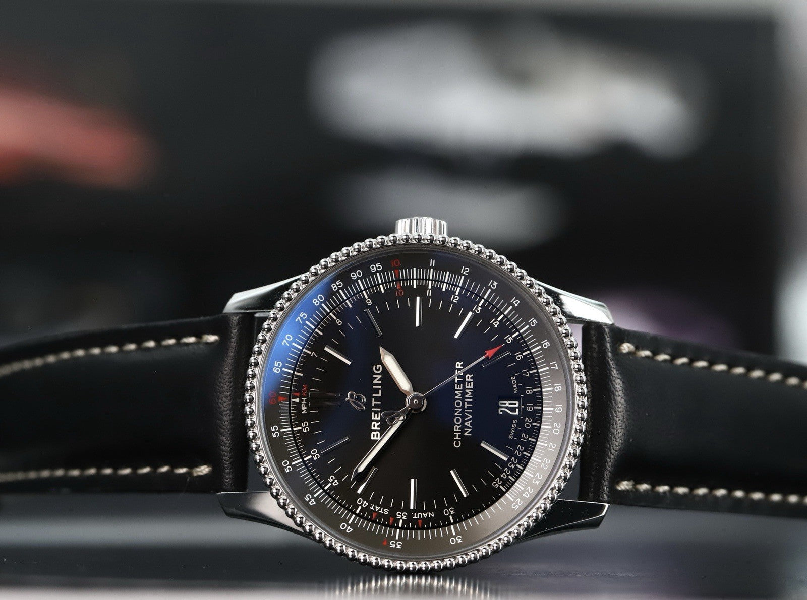 Black Fluco Casablanca Watch Strap