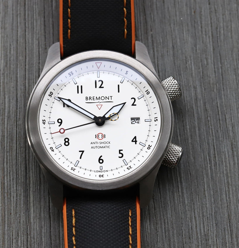 Bremont MBII White Dial/Titanium Barrel - 2020